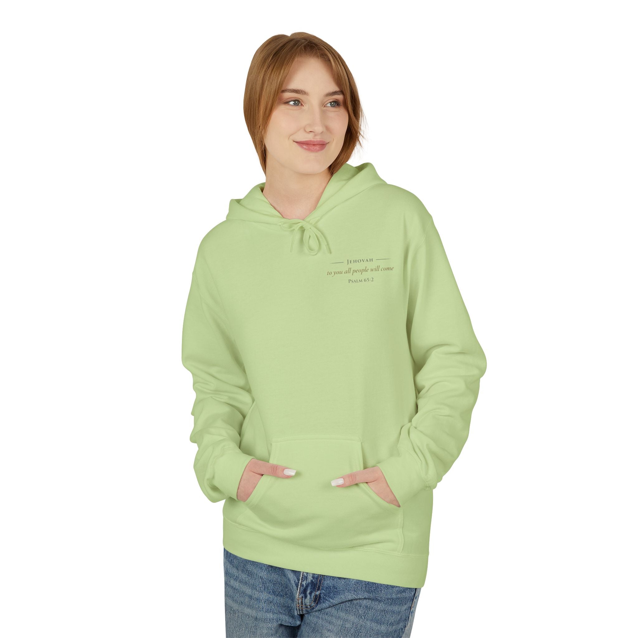 Prayer Hoodie – “O Hearer of Prayer” Psalm 65:2 Christian Pullover | Faith & Freedom Creations