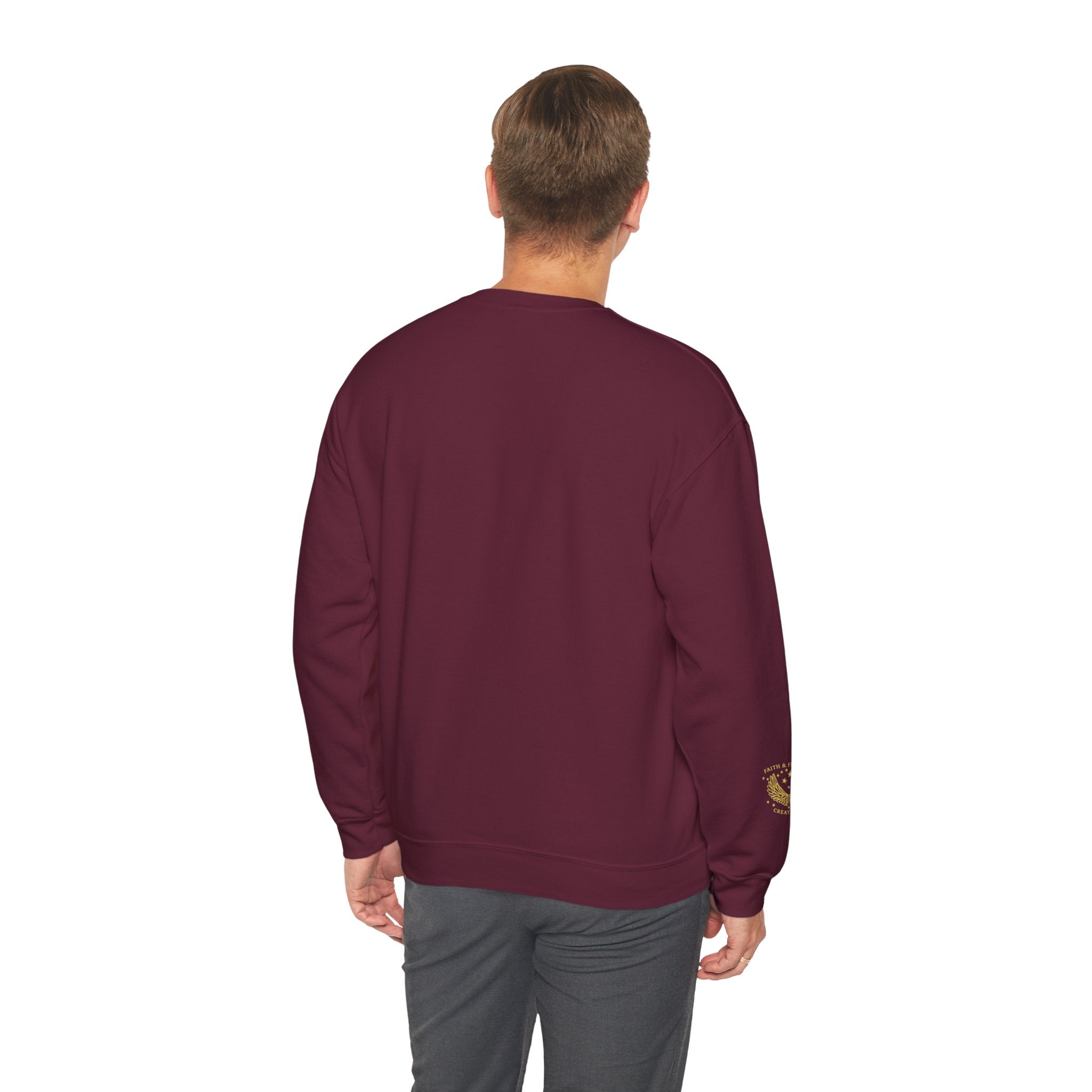 Noah – Crewneck Sweatshirt | “Ark Cruise Liner” Vintage Illustration – Five-Star Faith Series