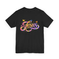 Floral Jesus Women's T-Shirt – Christian Faith Floral Tee | Inspirational Women's Shirt