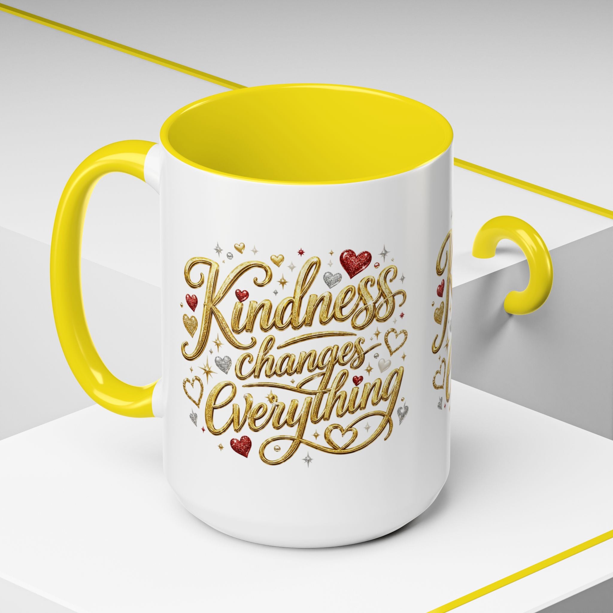 Kindness Changes Everything Coffee Mug | Inspirational Kindness Mug | Faith Freedom Creations