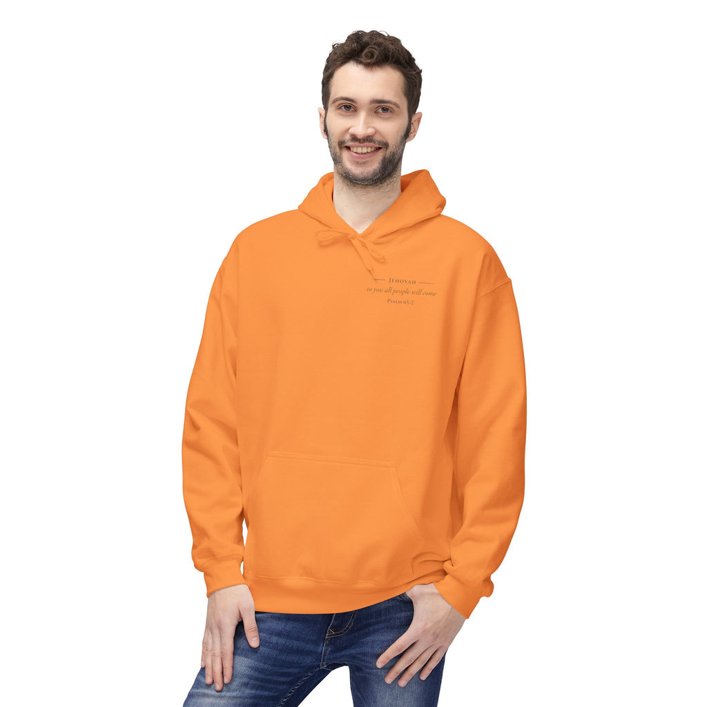 Prayer Hoodie – “O Hearer of Prayer” Psalm 65:2 Christian Pullover | Faith & Freedom Creations