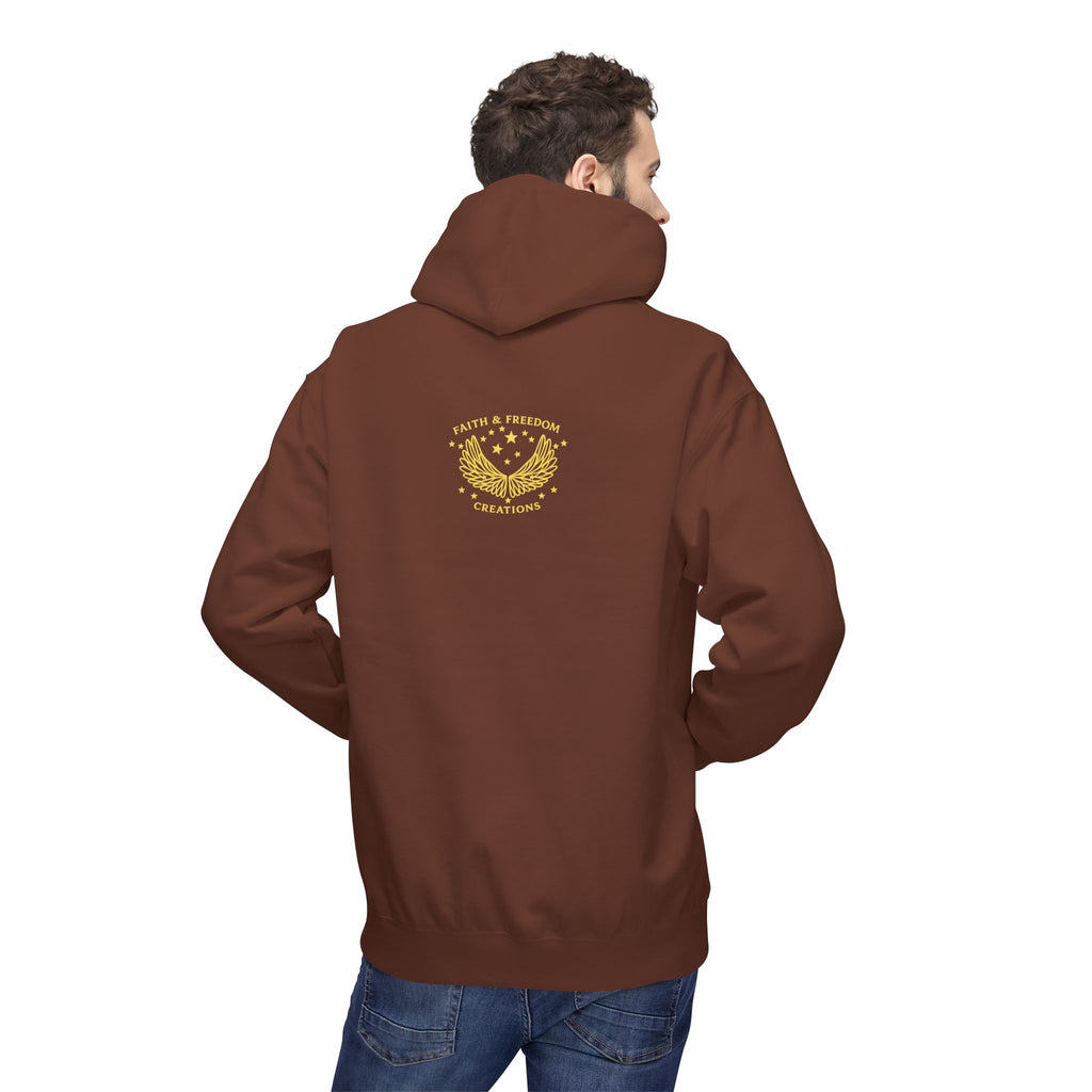 The Nations Rage – Hoodie | “But God Laughs” Scripture Pullover