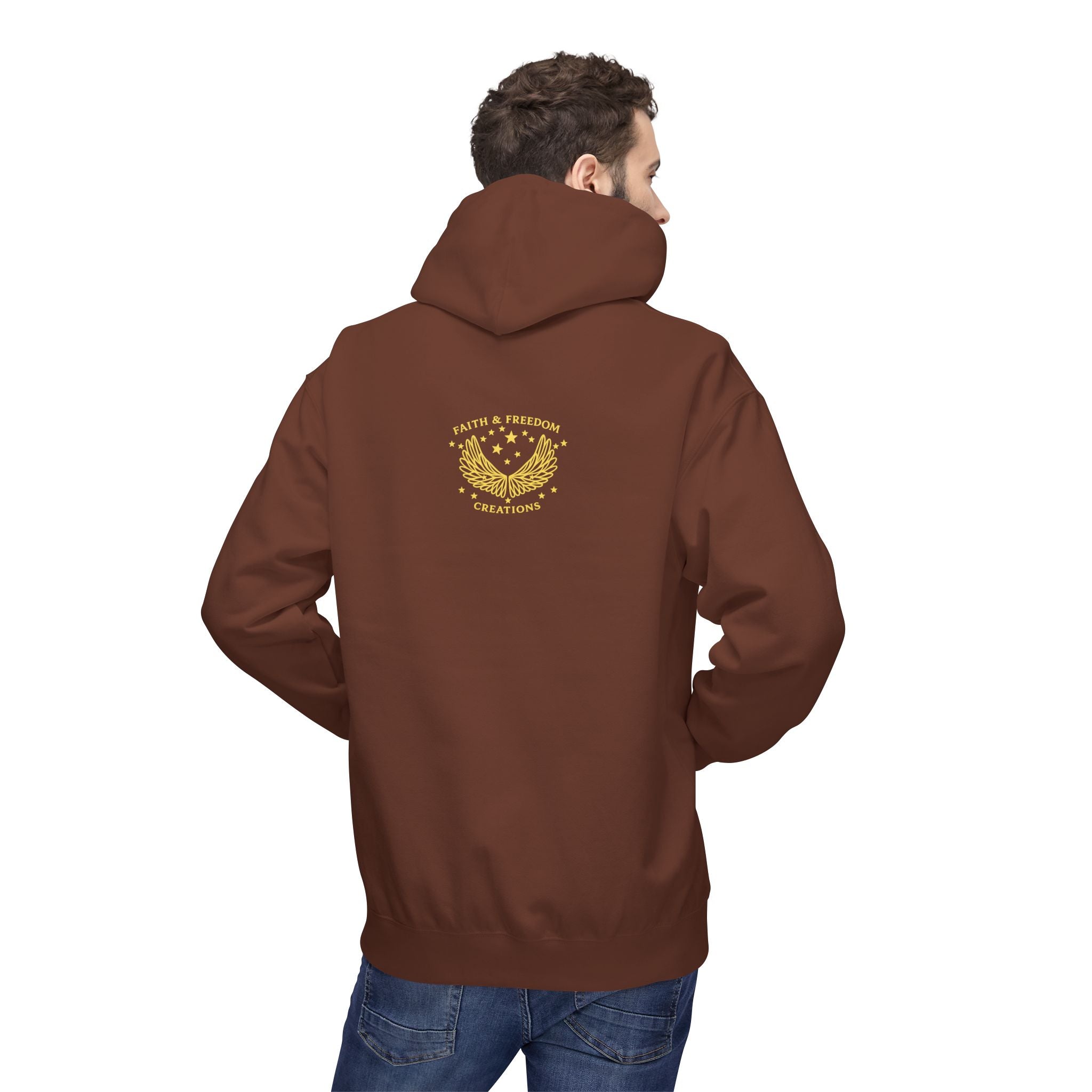 The Nations Rage – Hoodie | “But God Laughs” Scripture Pullover