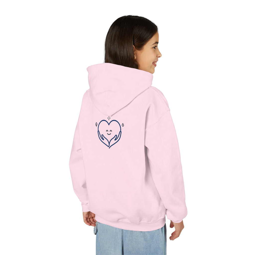 Youth Hoodie – “Kindness Changes Everything” Inspirational Kids Pullover