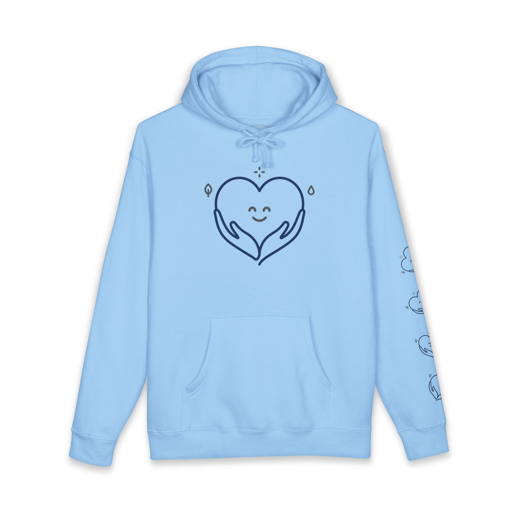 Kindness Changes Everything Hoodie – Heart Hands Graphic Inspirational Pullover