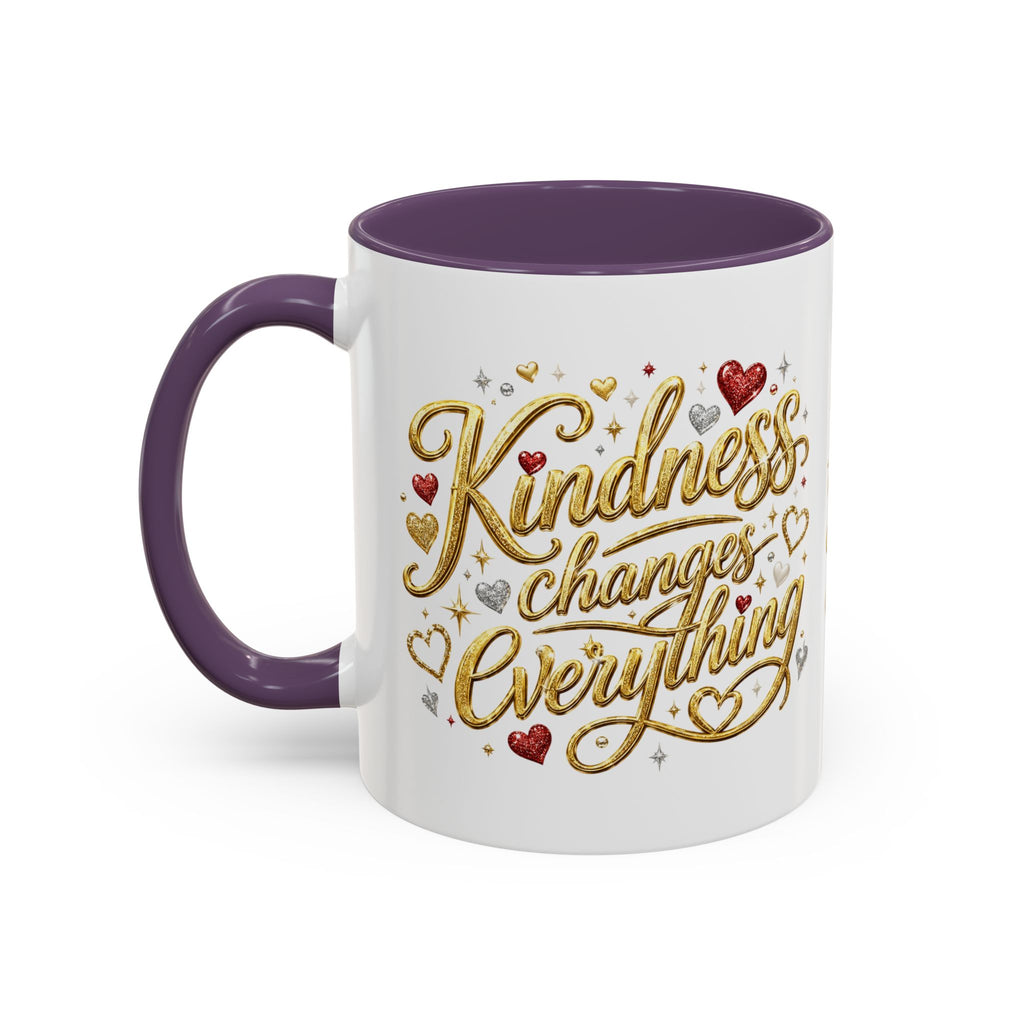 Kindness Changes Everything Coffee Mug | Inspirational Kindness Mug | Faith Freedom Creations