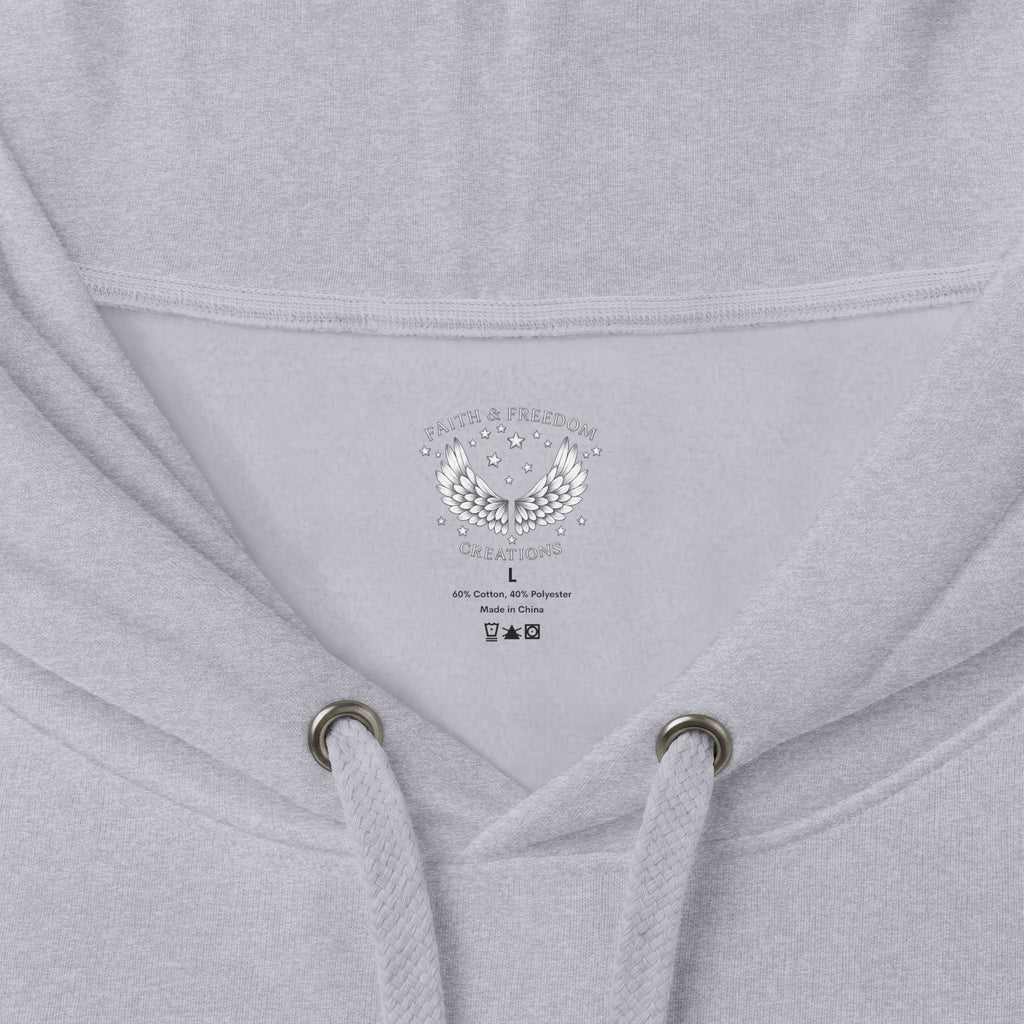 Kindness Changes Everything Heavyweight Hoodie | Vintage Patch Christian Hoodie | Inspirational Fleece Sweatshirt