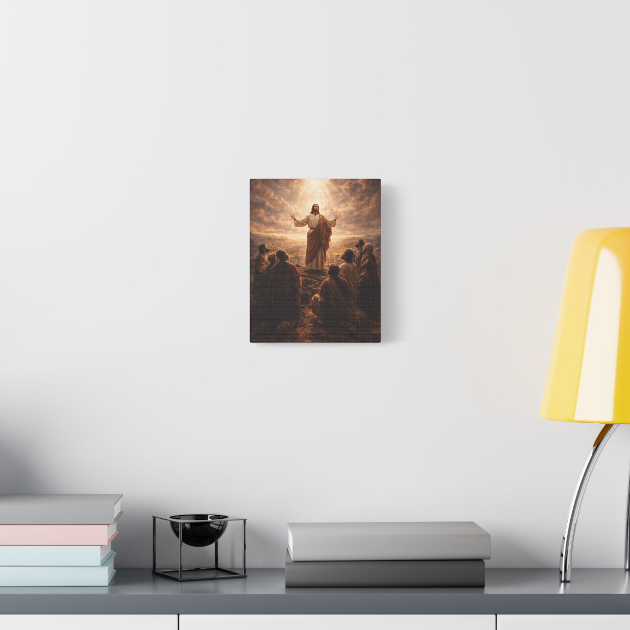 The Sermon – Religious Christ Wall Art Canvas Print