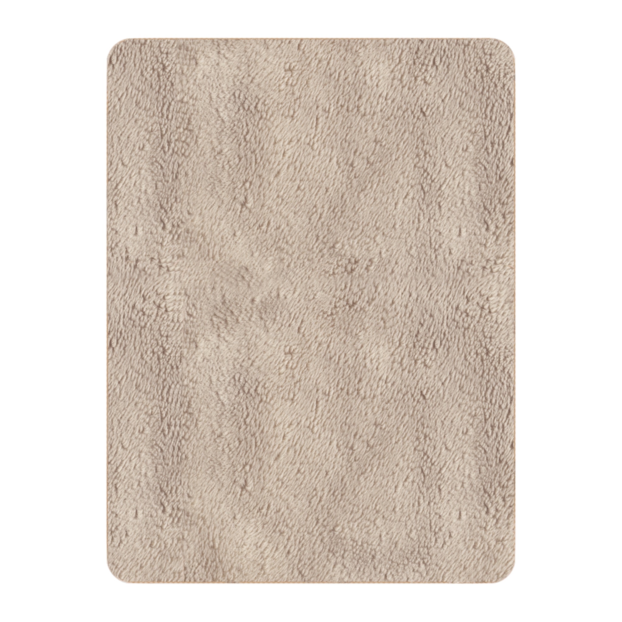 Jesus Is Peace Sherpa Blanket — Cozy Tan Christian Throw