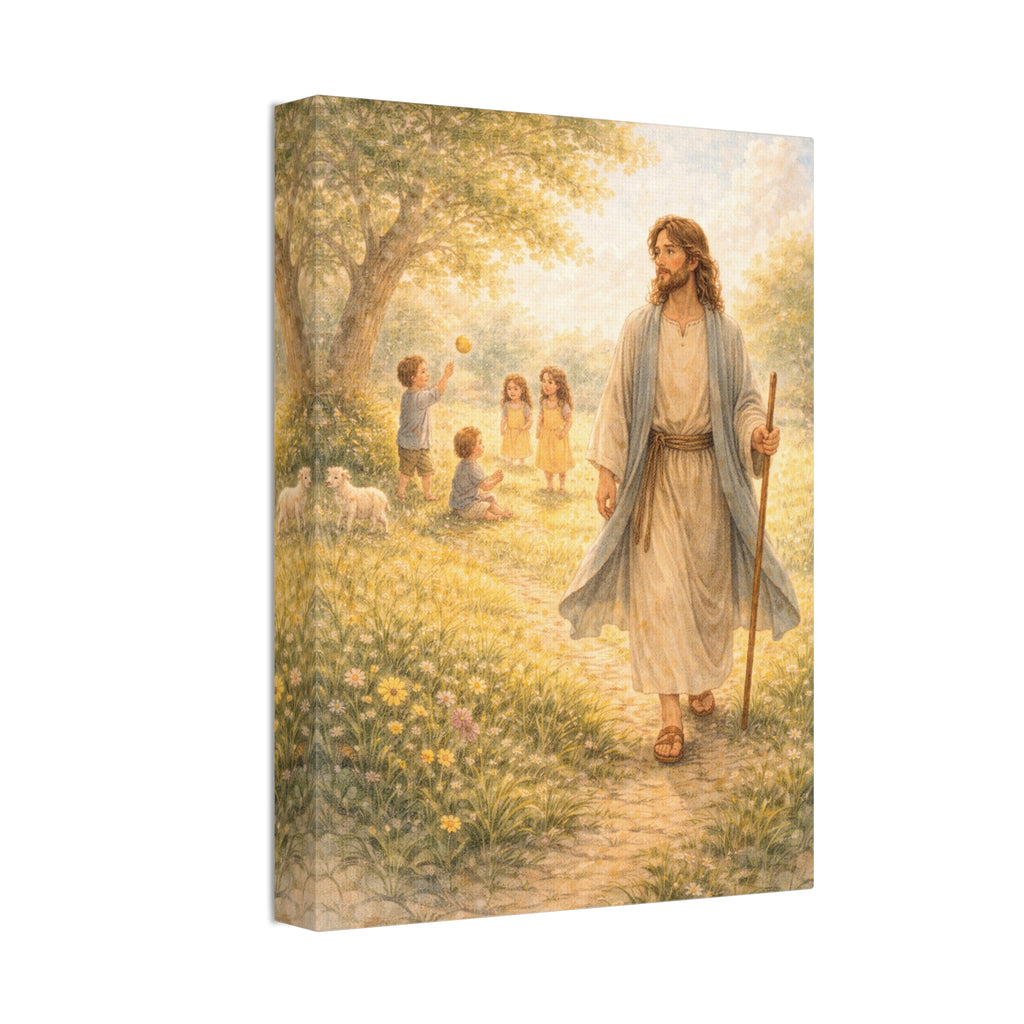 Walking Among Us Canvas — The Good Shepherd (John 10:11)