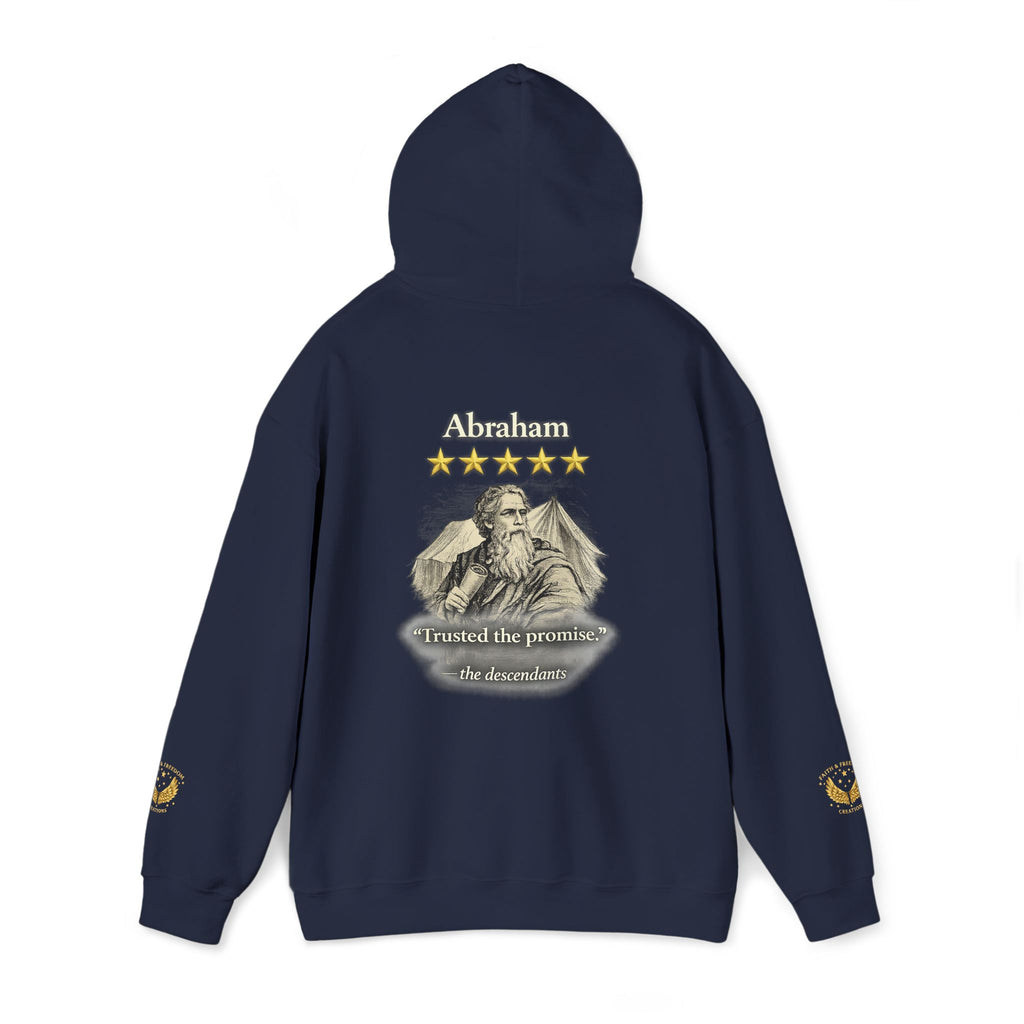 Abraham – Patriarch Hoodie | “I Trusted the Promise” Graphic – Five-Star Faith Series