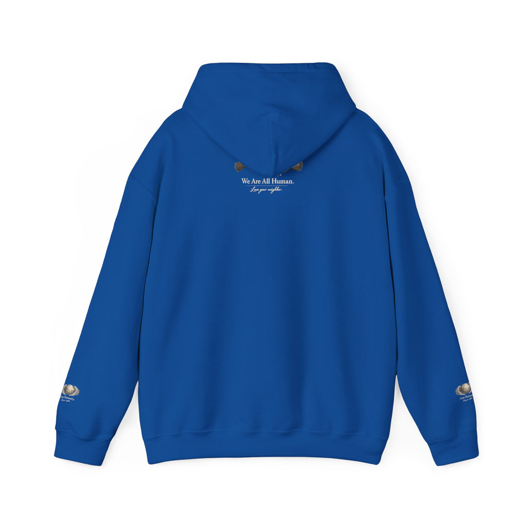 “Love People Anyway” Hoodie – Inspirational Script Graphic Sweatshirt | Compassion Message Pullover