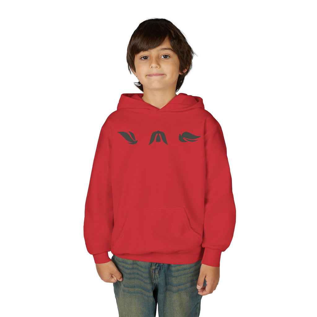 Youth “The Lord is My Light & Salvation” Hoodie – Psalm 27 Christian Kids Sweatshirt