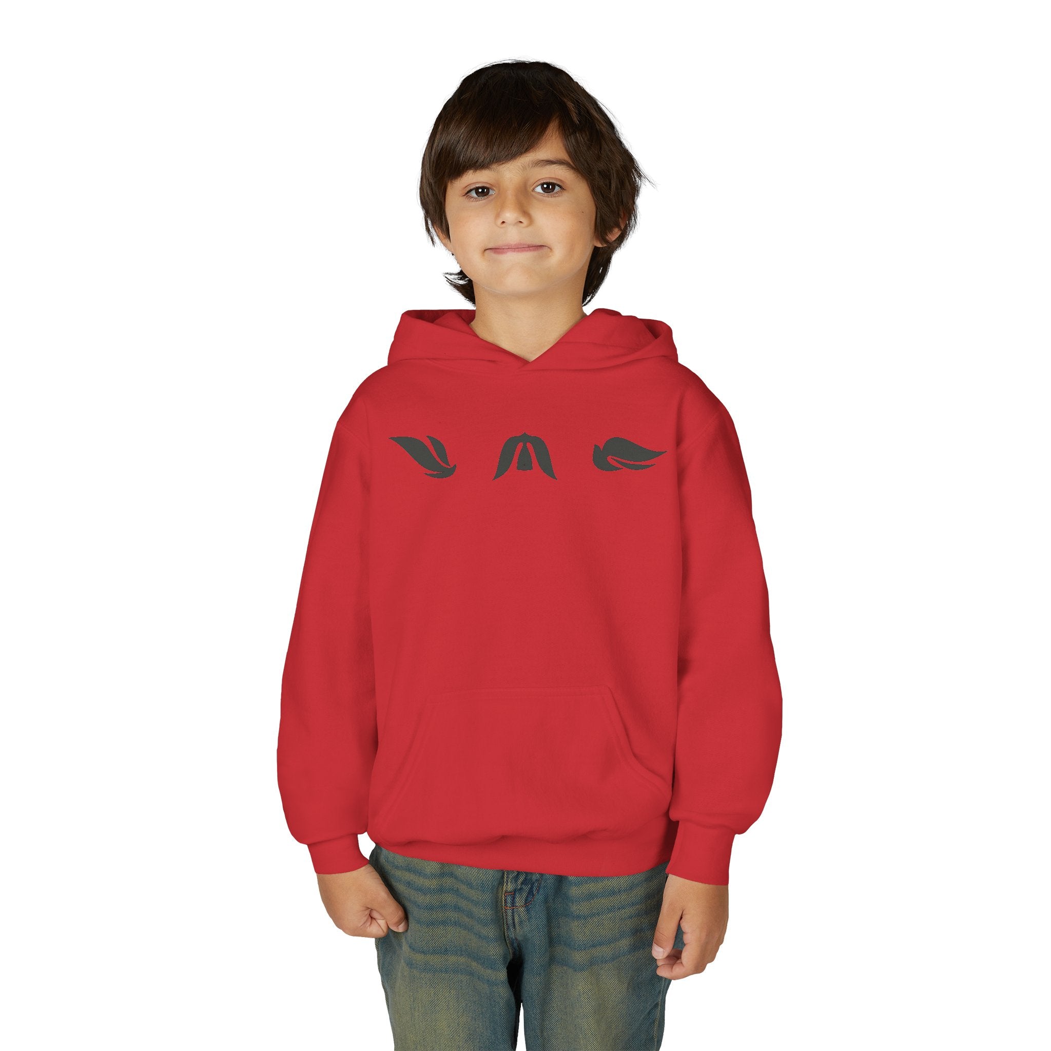 Youth “The Lord is My Light & Salvation” Hoodie – Psalm 27 Christian Kids Sweatshirt
