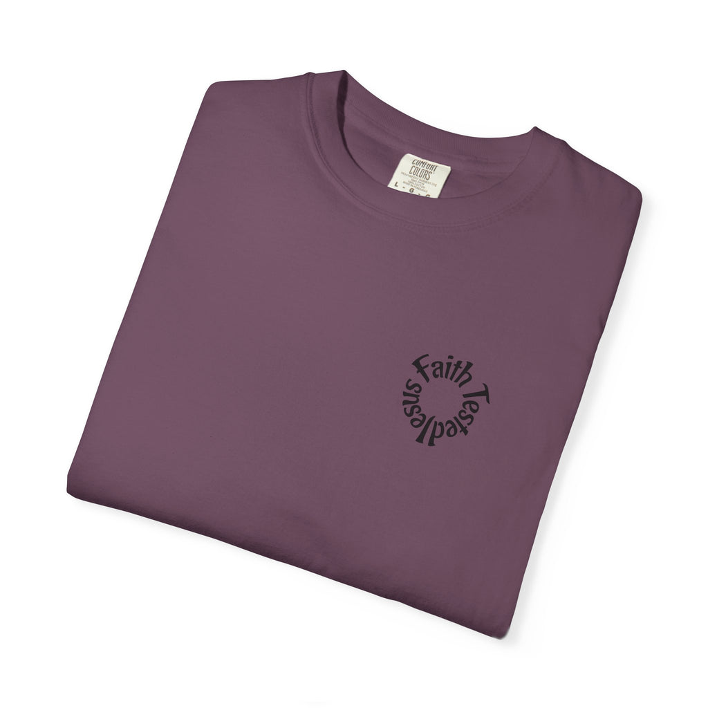 Jesus Loves You Personalized Faith T-Shirt — Custom Back Christian Graphic Tee