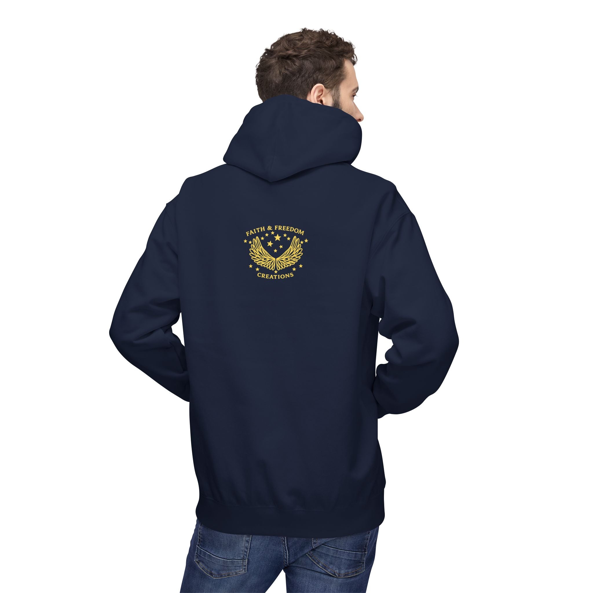 The Nations Rage – Hoodie | “But God Laughs” Scripture Pullover