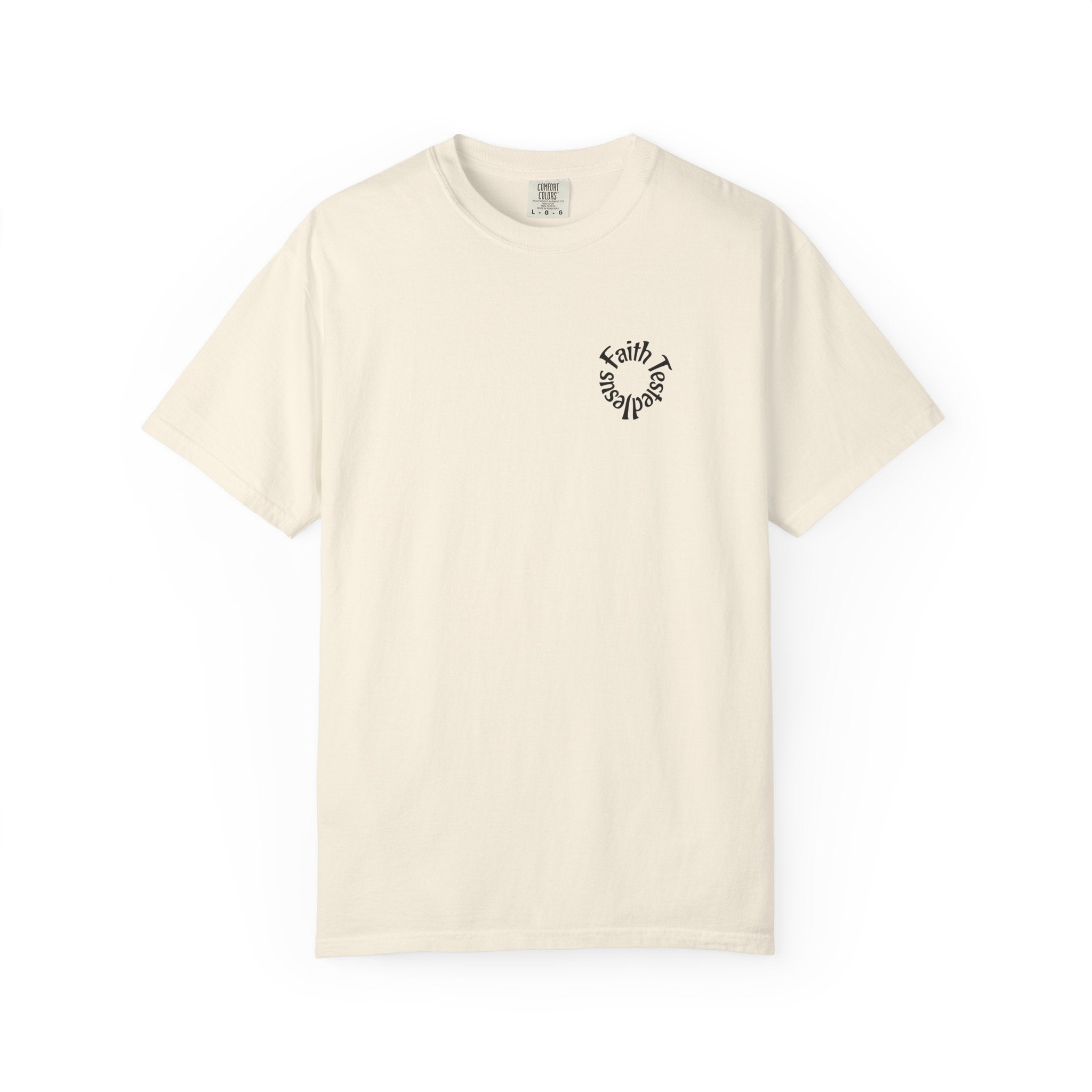 Jesus Loves You Personalized Faith T-Shirt — Custom Back Christian Graphic Tee