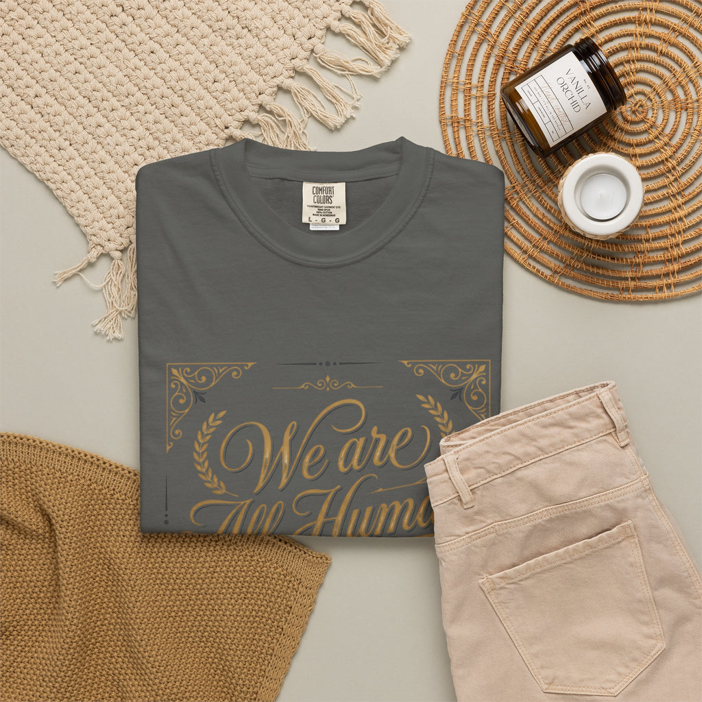 We Are All Human T-Shirt – “Choose Compassion” Inspirational Graphic Tee
