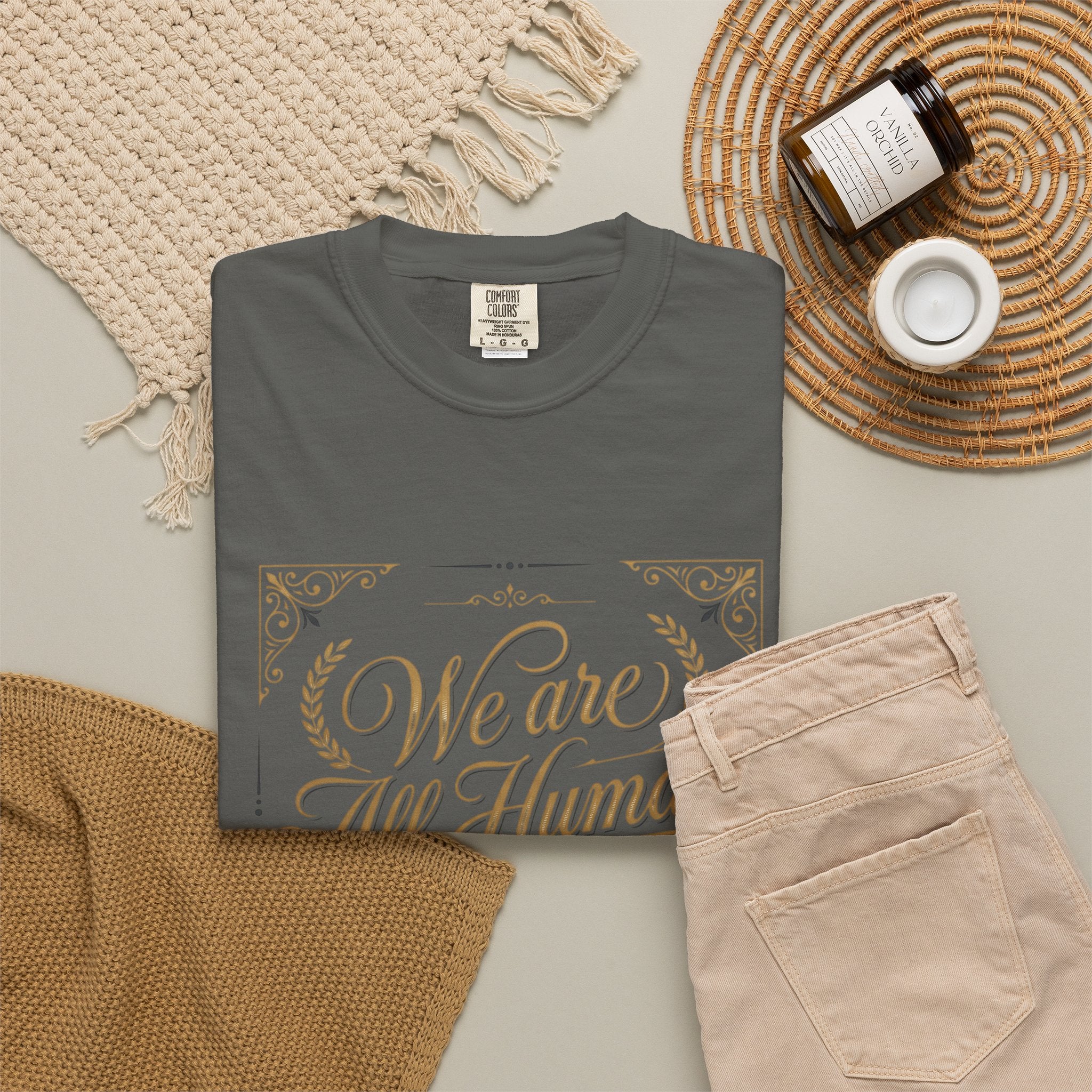 We Are All Human T-Shirt – “Choose Compassion” Inspirational Graphic Tee