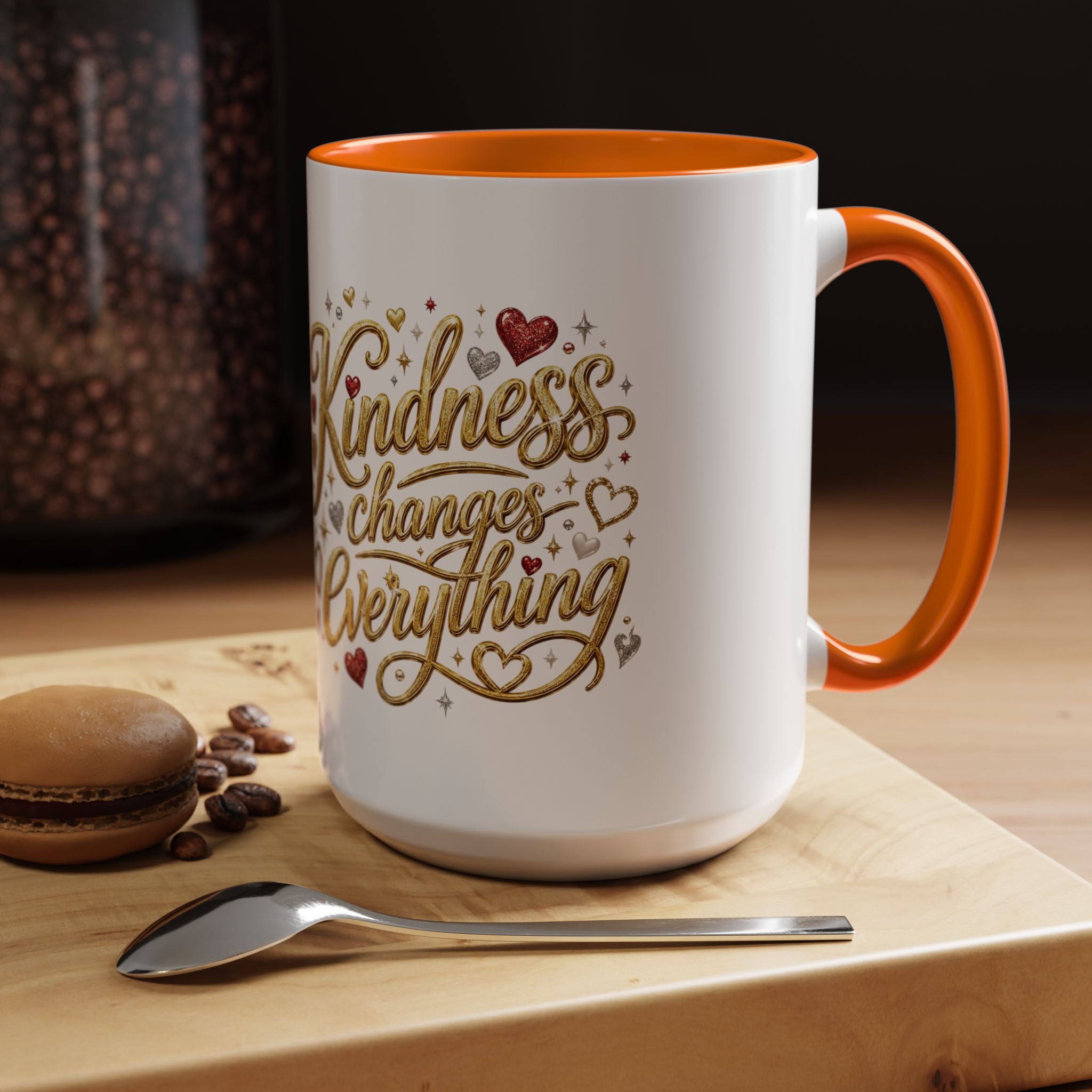 Kindness Changes Everything Coffee Mug | Inspirational Kindness Mug | Faith Freedom Creations