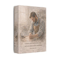 Commit Your Work to the Lord Canvas — Proverbs 16:3 Christian Wall Art