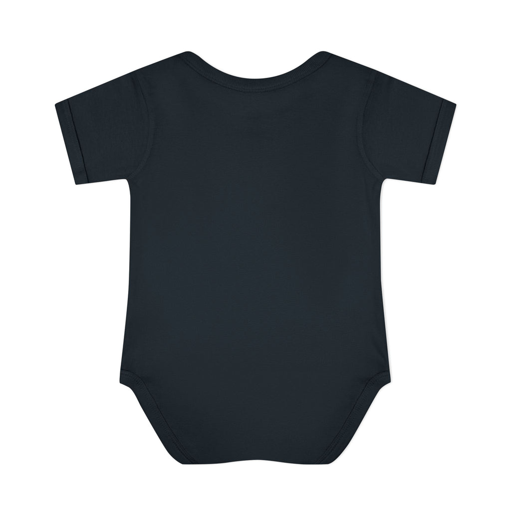 Pastel Moon & Stars Baby Bodysuit – Sleepy Moon Newborn Onesie | Cozy Baby Outfit