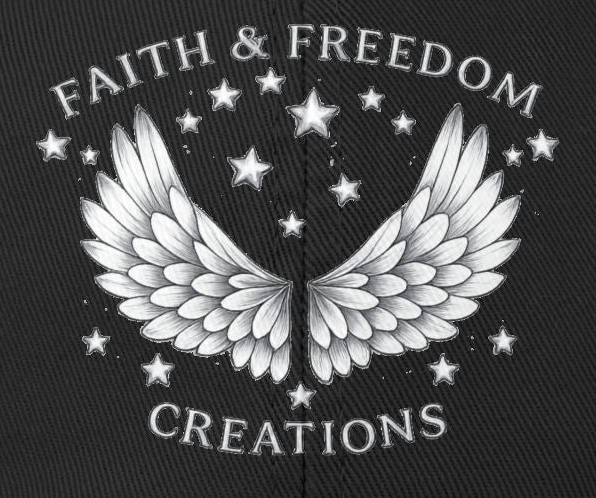 Faith & Freedom – Distressed Cap | Silver Wings Vintage Hat