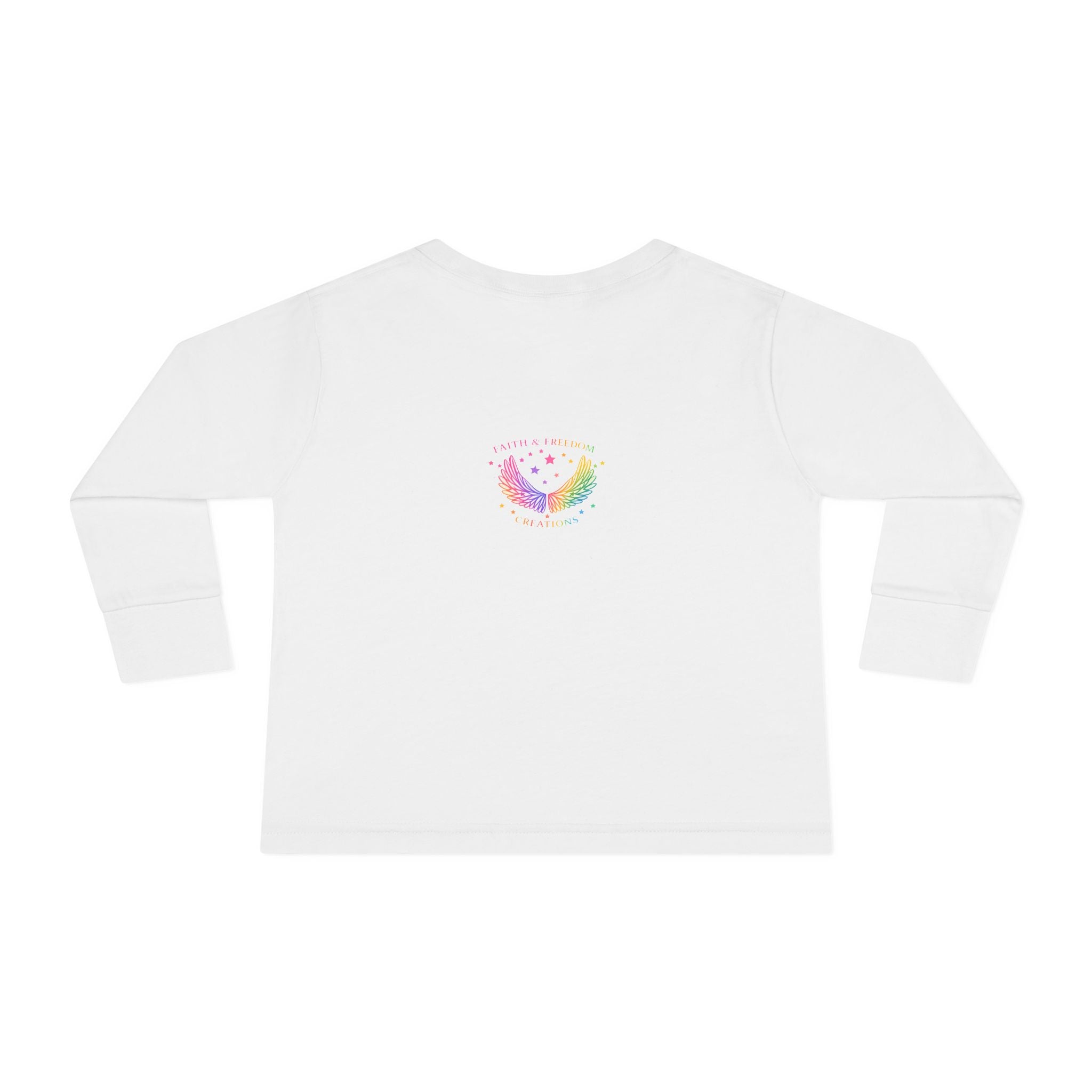 Baby Moon & Owl Toddler Long Sleeve Tee – Pastel Sleepy Moon Nursery Shirt | Cozy Toddler Pajama Style Tee