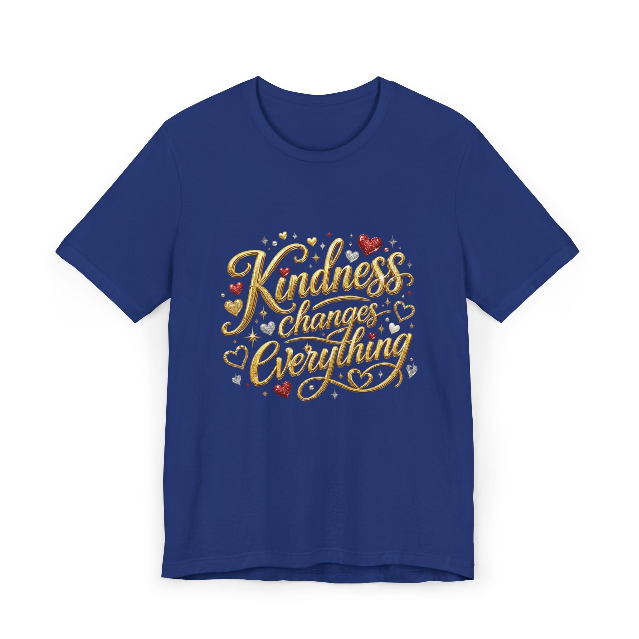 Kindness Changes Everything T-Shirt | Inspirational Script Graphic Tee | Soft Everyday Kindness Shirt