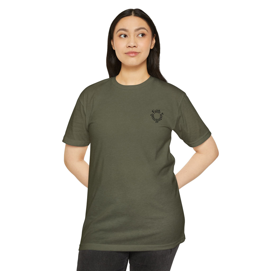 Jonah – Back Print T-Shirt | Atmospheric Deep Sea Graphic – Five-Star Faith Series