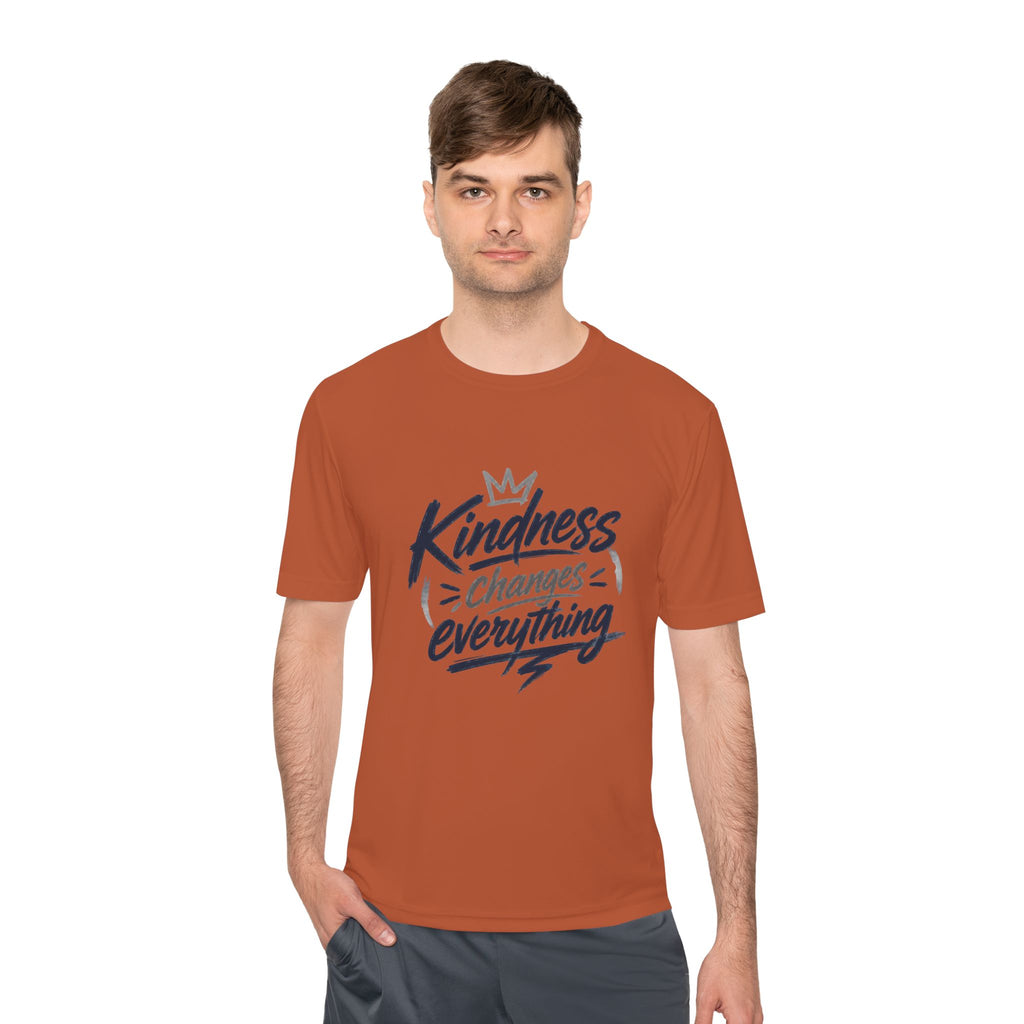 Kindness Changes Everything Tee – Inspirational Moisture-Wicking Performance Shirt