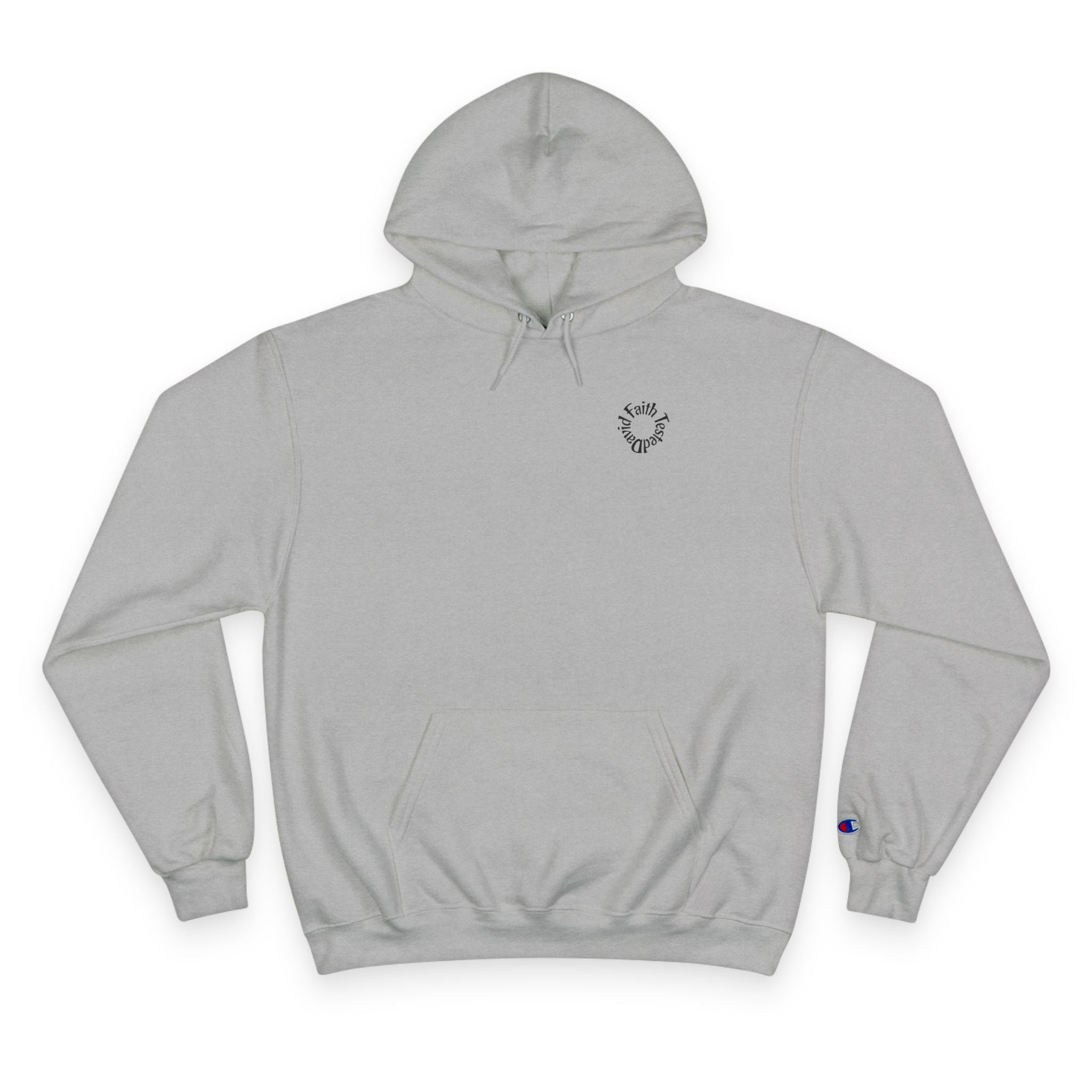 Giant Graphic Champion Hoodie - White Streetwear Pullover