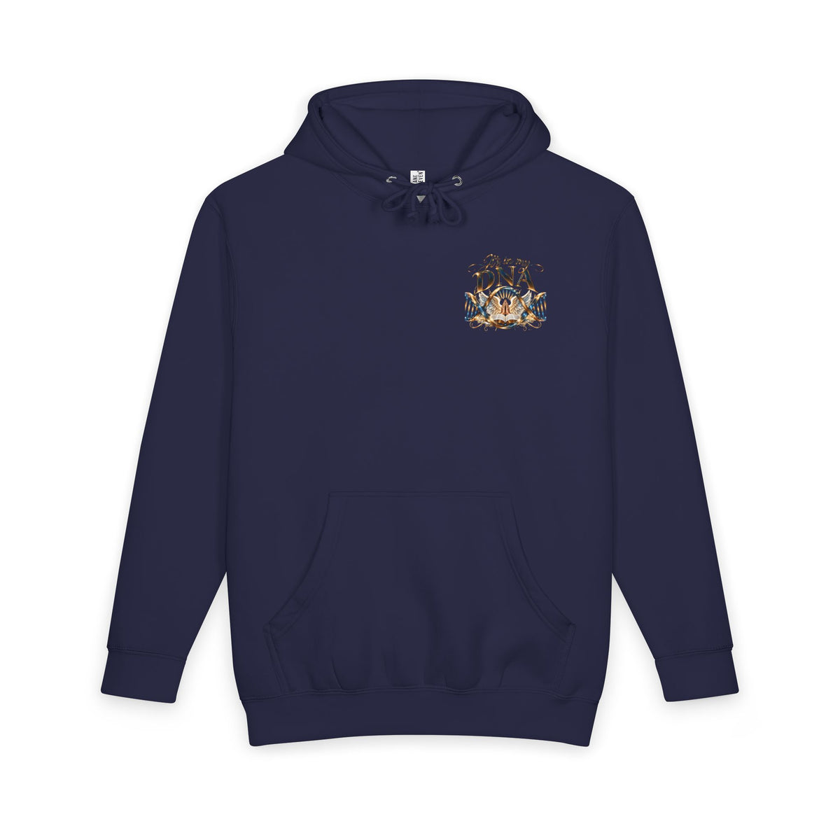 It's in My DNA Christian Hoodie | Heavyweight Faith Pullover with Bible & Praying Hands