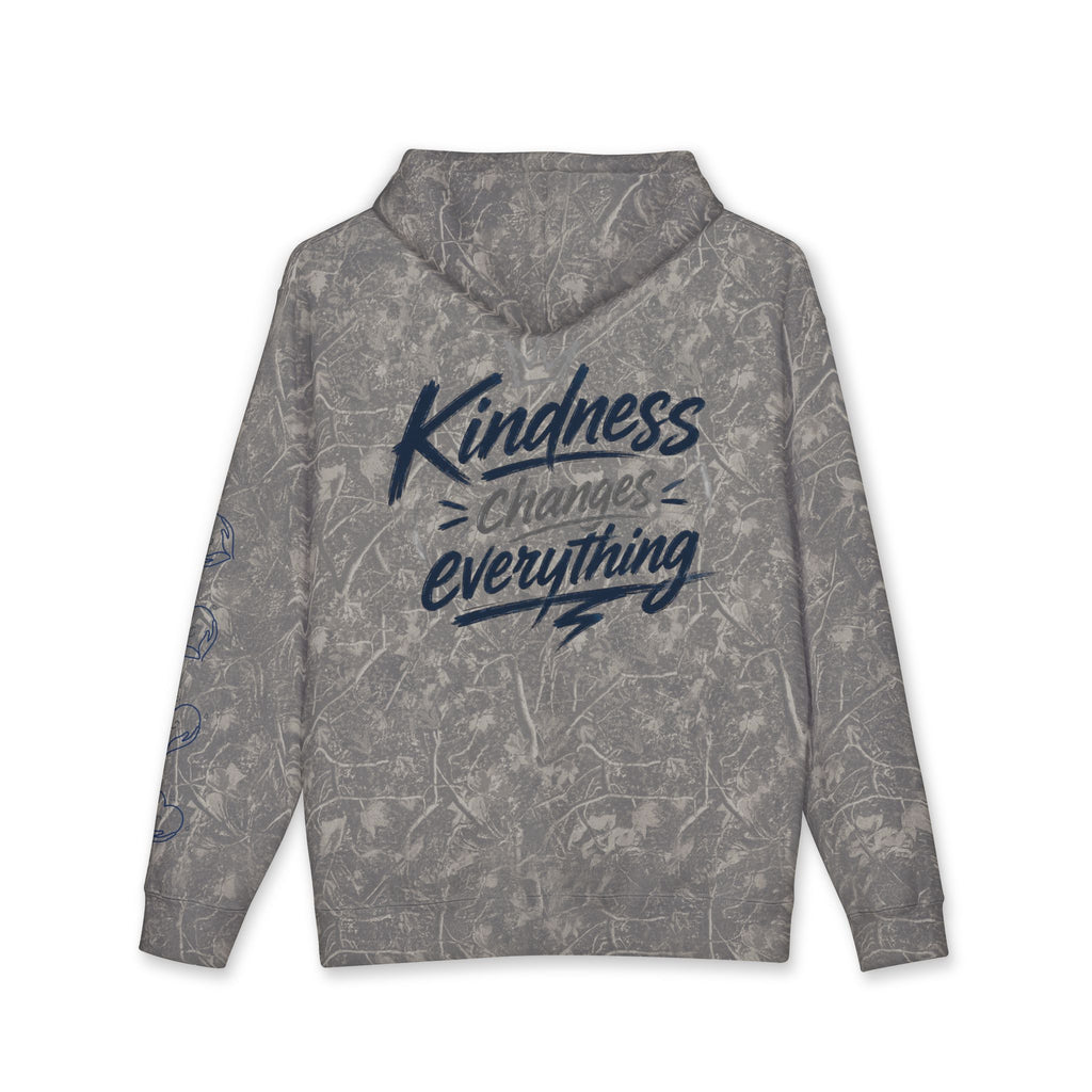 Kindness Changes Everything Hoodie – Heart Hands Graphic Inspirational Pullover