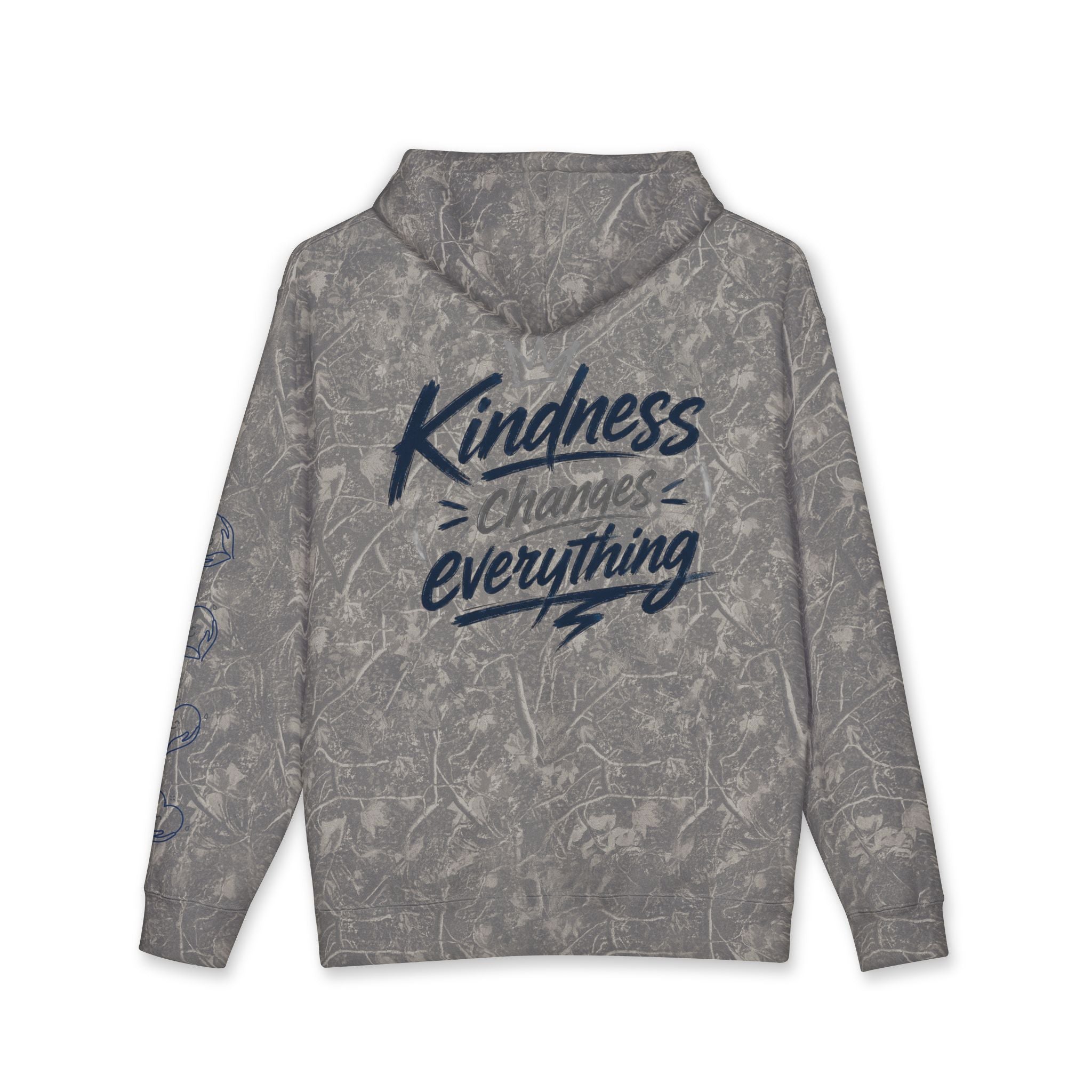 Kindness Changes Everything Hoodie – Heart Hands Graphic Inspirational Pullover