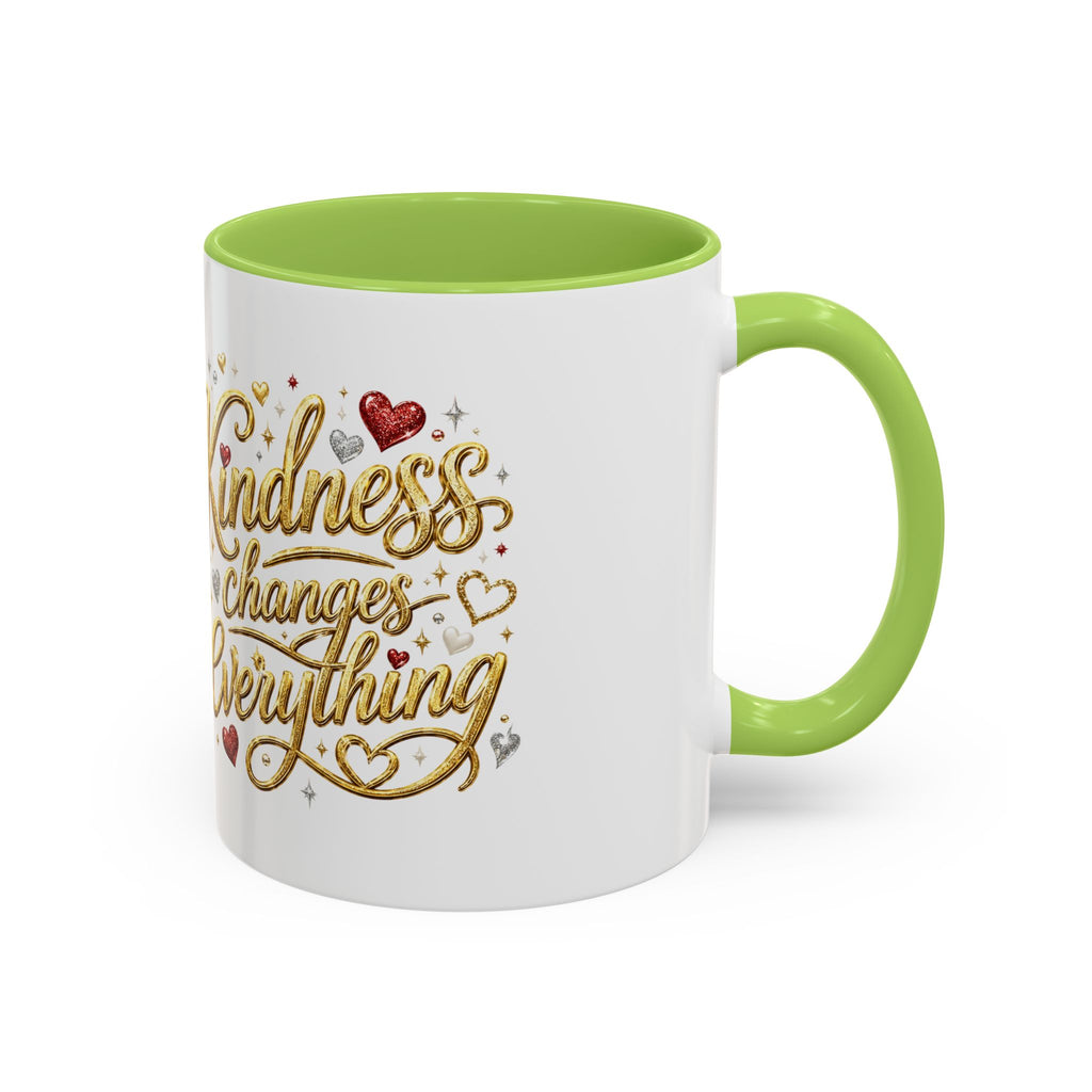Kindness Changes Everything Coffee Mug | Inspirational Kindness Mug | Faith Freedom Creations