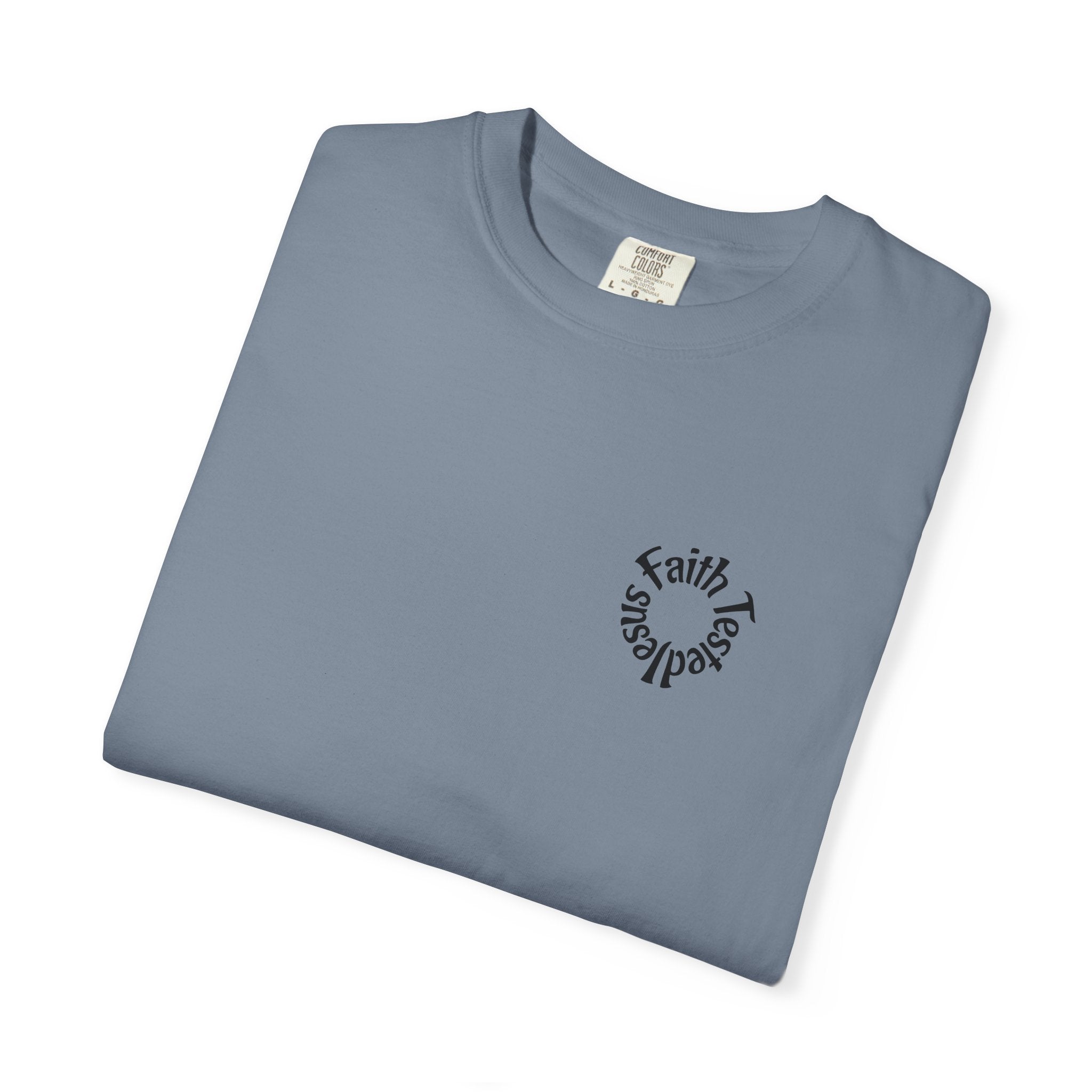 Jesus Loves You Personalized Faith T-Shirt — Custom Back Christian Graphic Tee