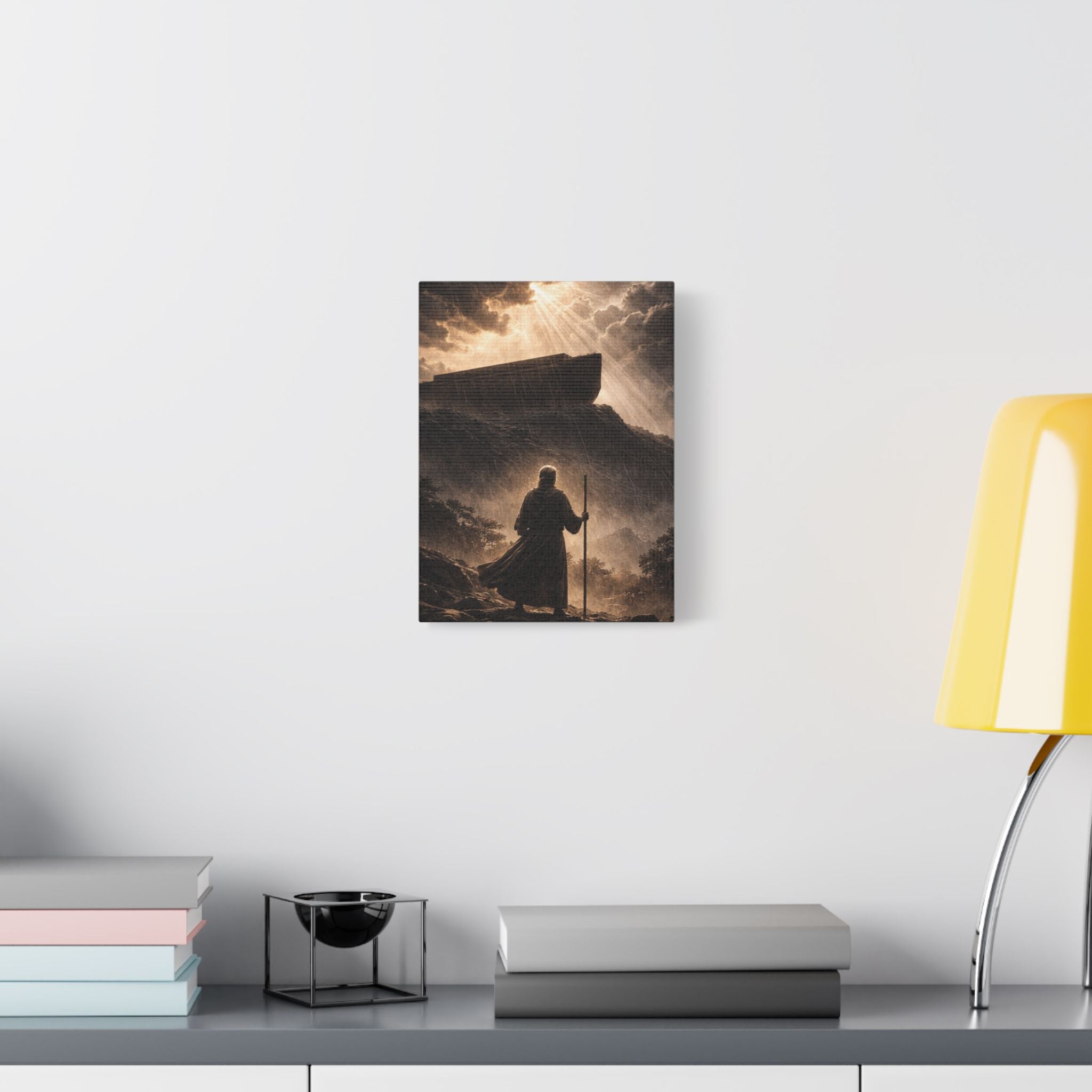 Noah After the Flood Canvas Print – Biblical Christian Wall Art