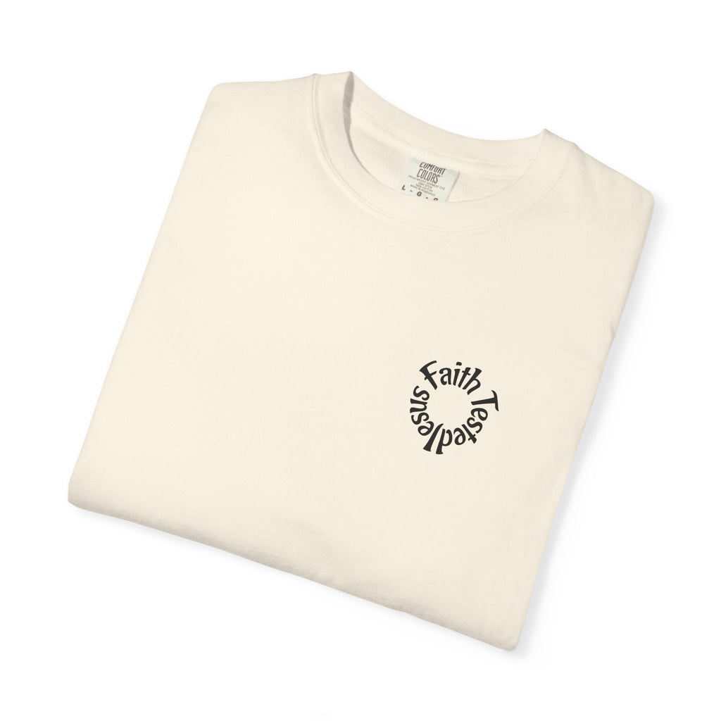 Jesus Loves You Personalized Faith T-Shirt — Custom Back Christian Graphic Tee