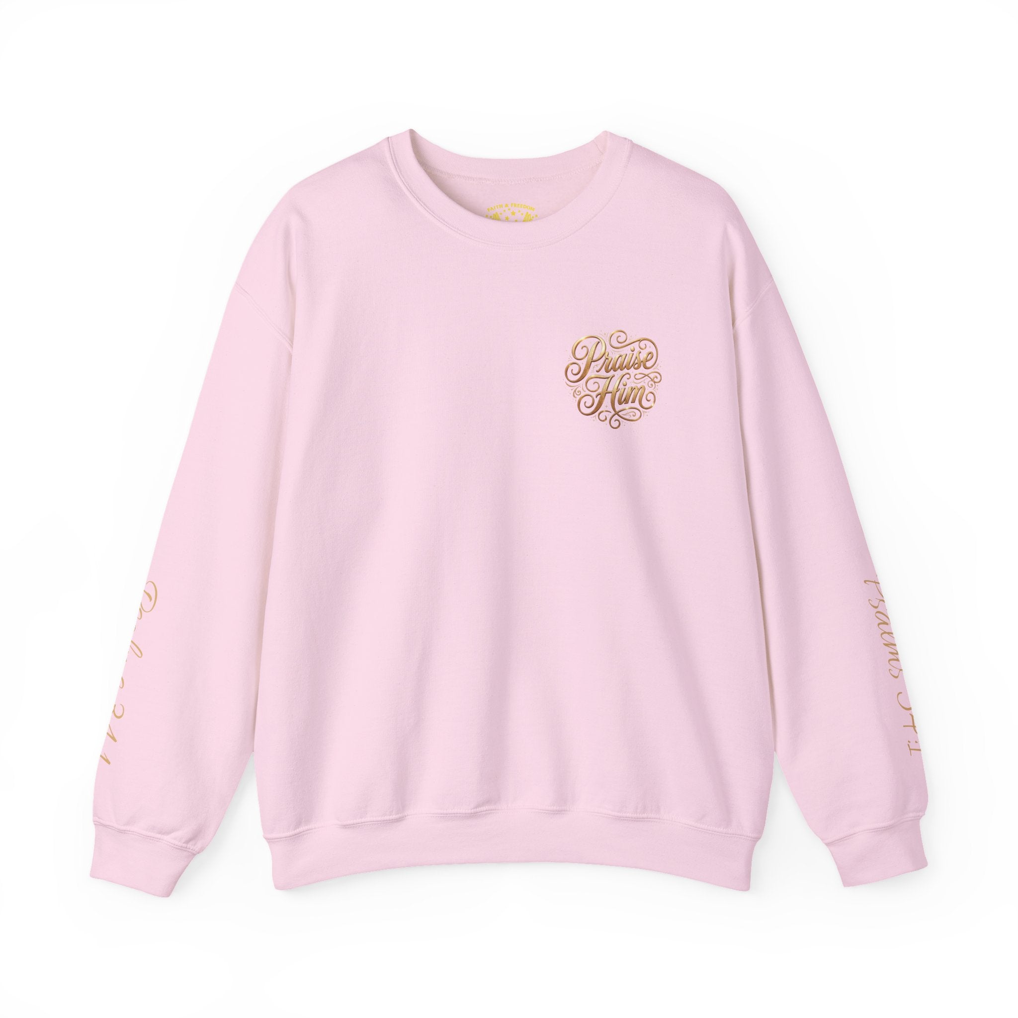 Praise Psalm 150 Sweatshirt | Christian Faith Crewneck Pullover | Inspirational Worship Apparel