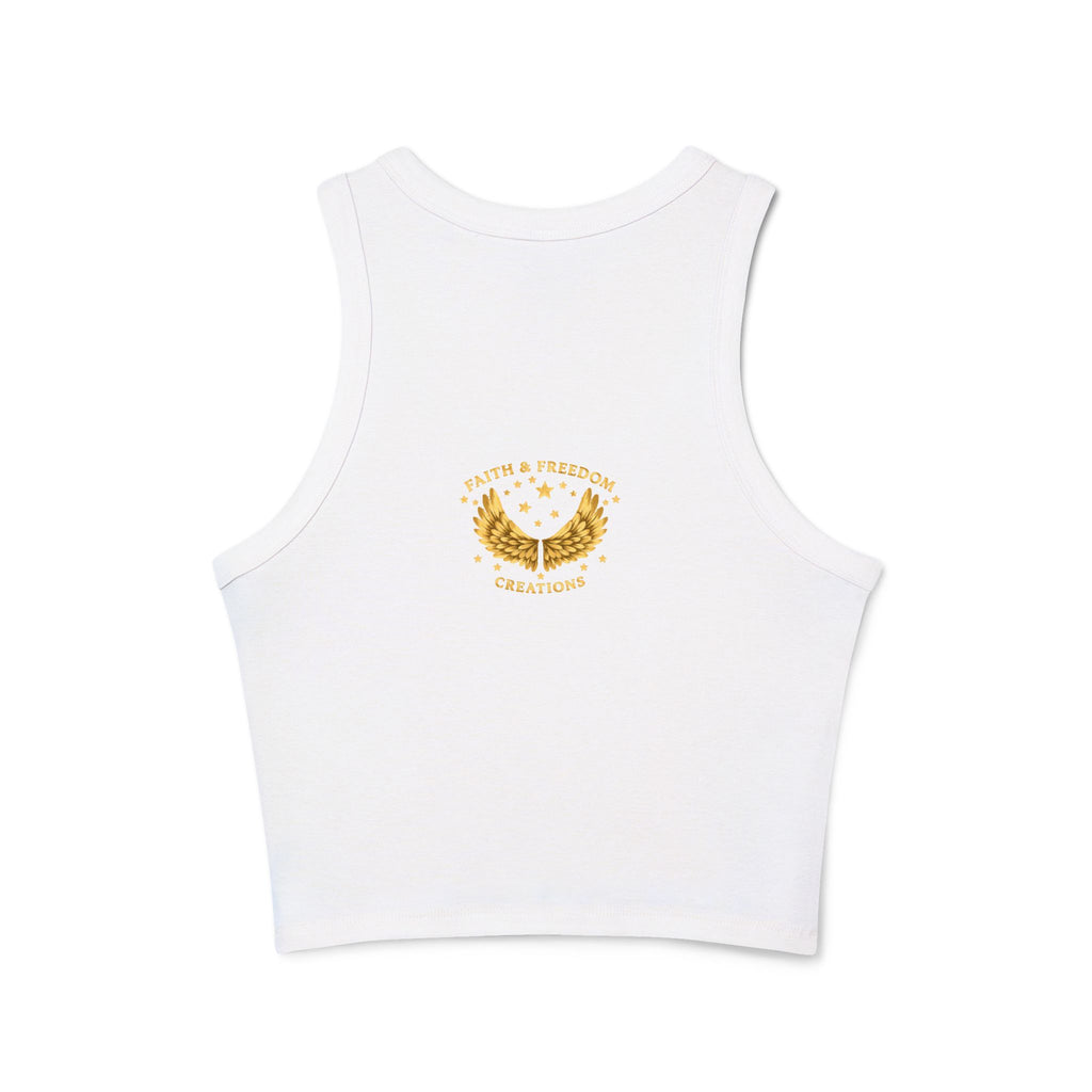 Peter – Racer Tank | “Loving Review by Jesus” 5-Star Graphic – Five-Star Faith Series