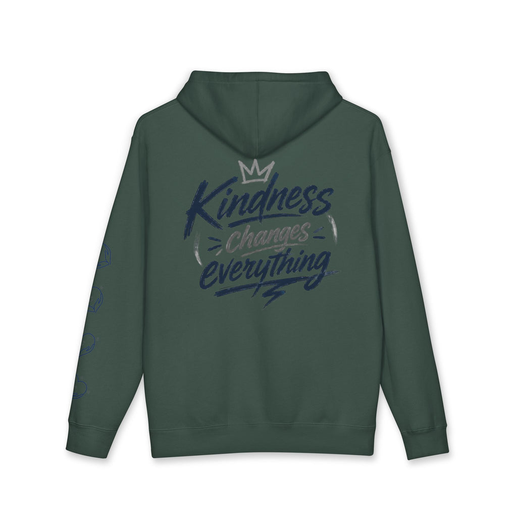 Kindness Changes Everything Hoodie – Heart Hands Graphic Inspirational Pullover