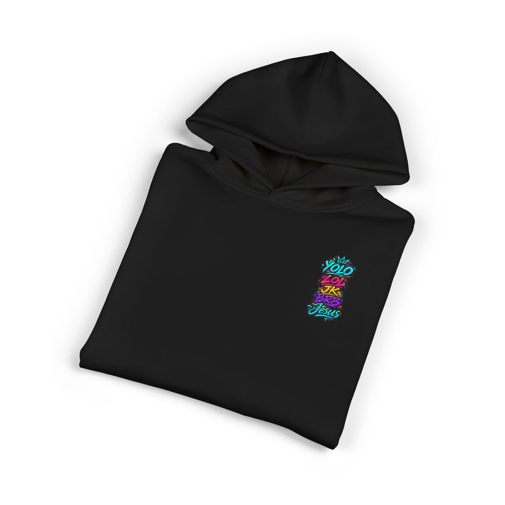 YOLO LOL JK BRB ~Jesus Hoodie | Neon Christian Streetwear Pullover