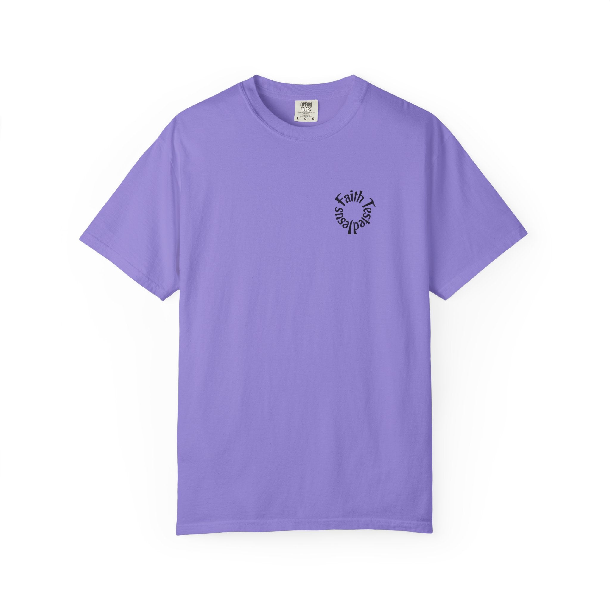 Jesus Loves You Personalized Faith T-Shirt — Custom Back Christian Graphic Tee