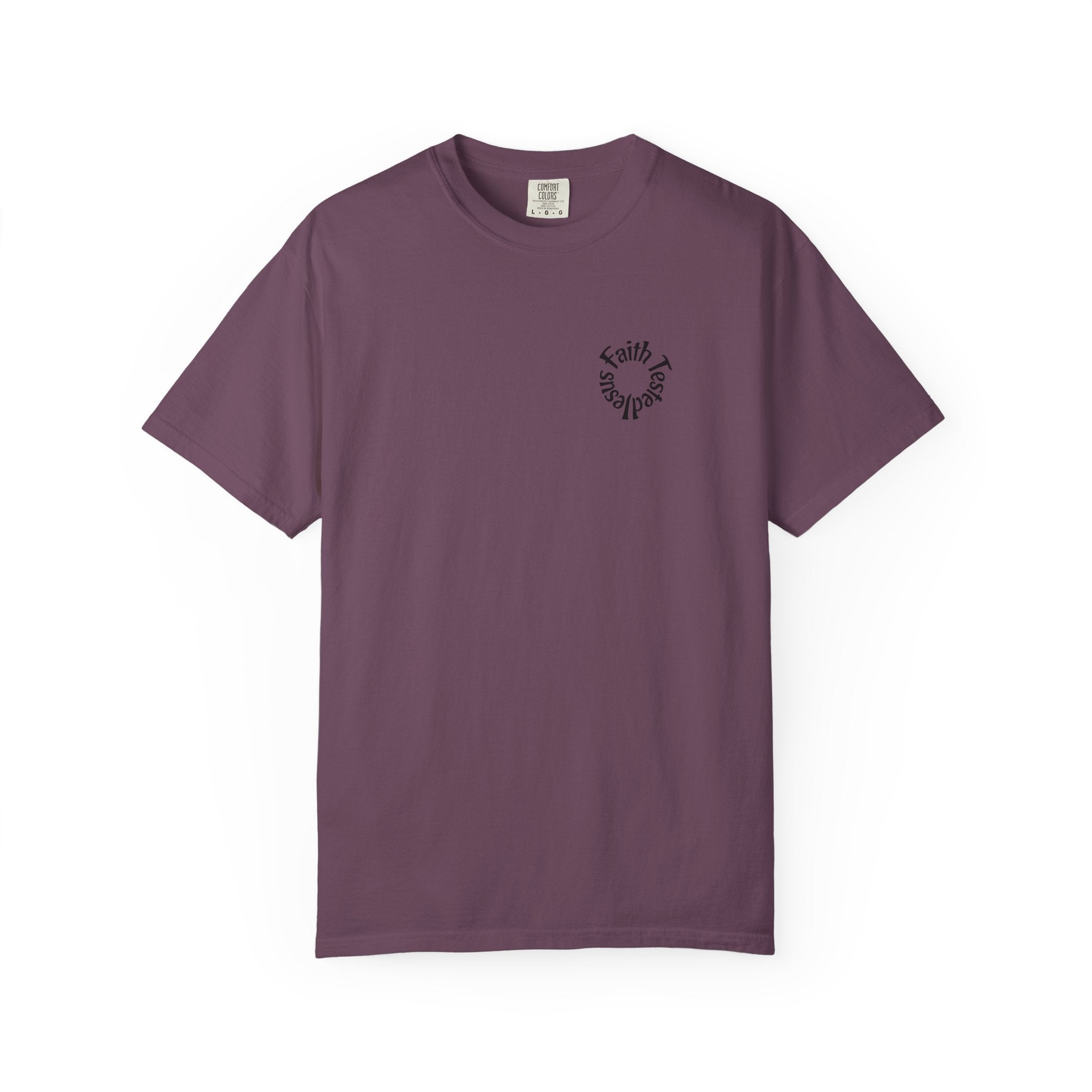 Jesus Loves You Personalized Faith T-Shirt — Custom Back Christian Graphic Tee
