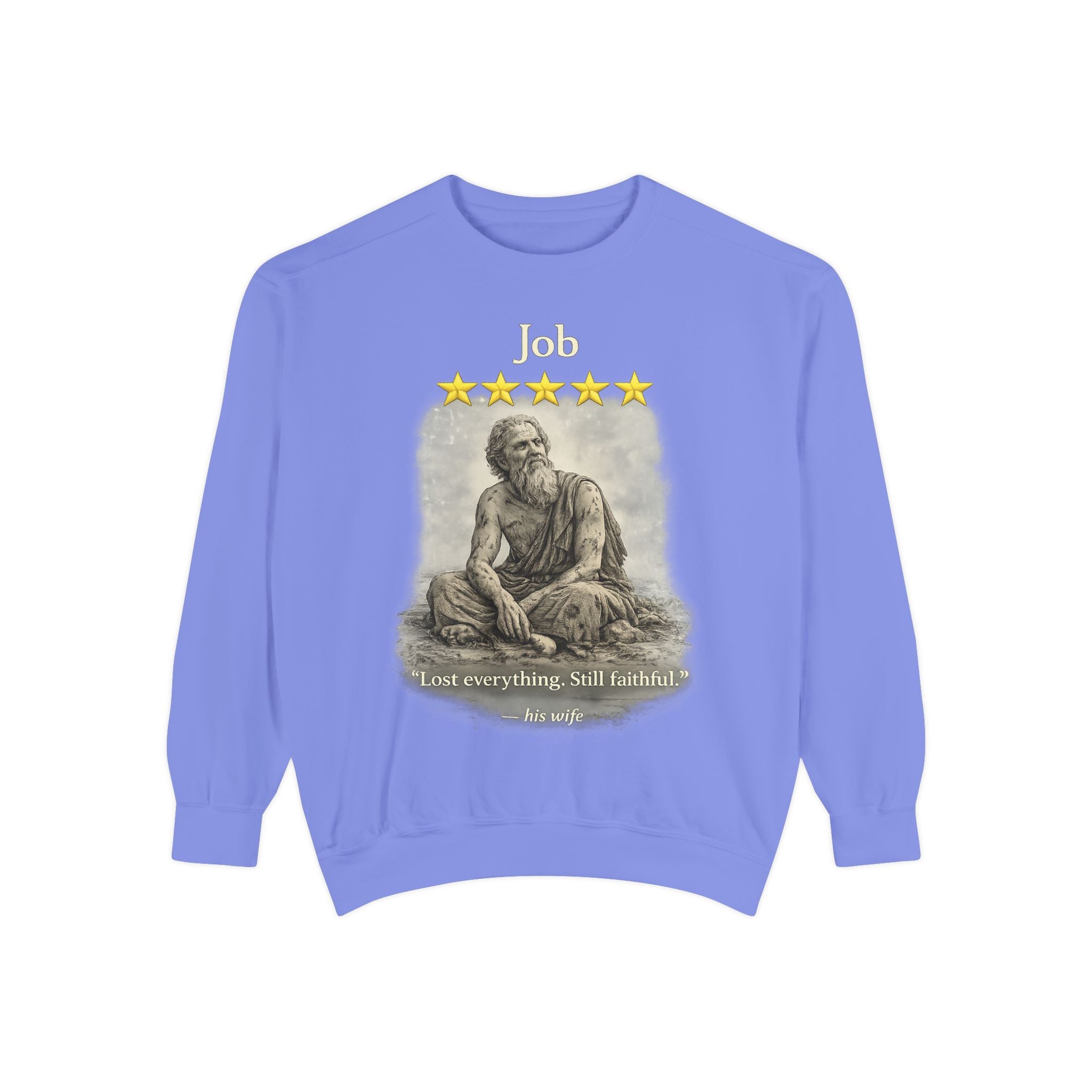 Faithful Through It All Sweatshirt — "I Lost Everything, Still Faithful" Christian Pullover-⭐ Five-Star Faith Series⭐