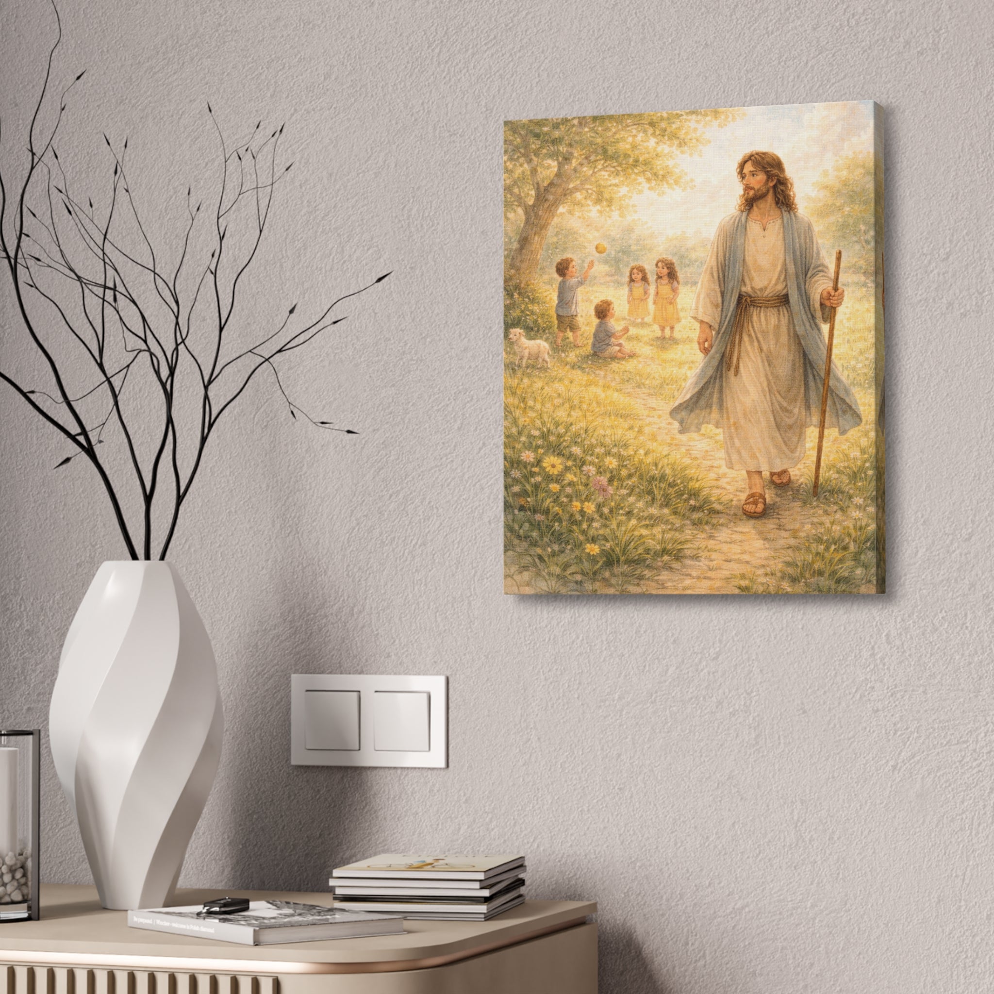 Walking Among Us Canvas — The Good Shepherd (John 10:11)
