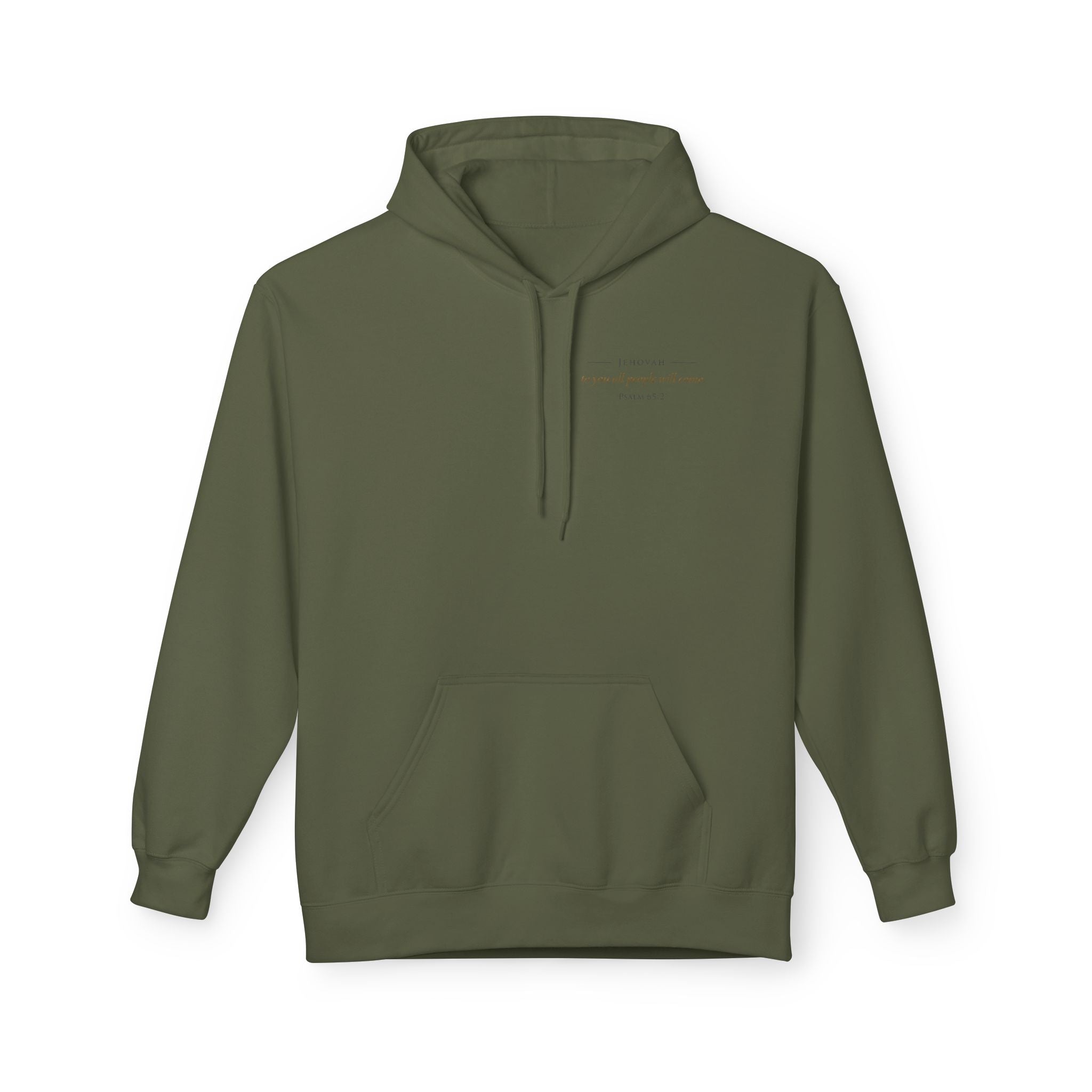Prayer Hoodie – “O Hearer of Prayer” Psalm 65:2 Christian Pullover | Faith & Freedom Creations