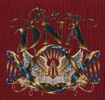 It's in My DNA Christian Pom Pom Beanie | Faith Winter Hat | Faith Freedom Creations