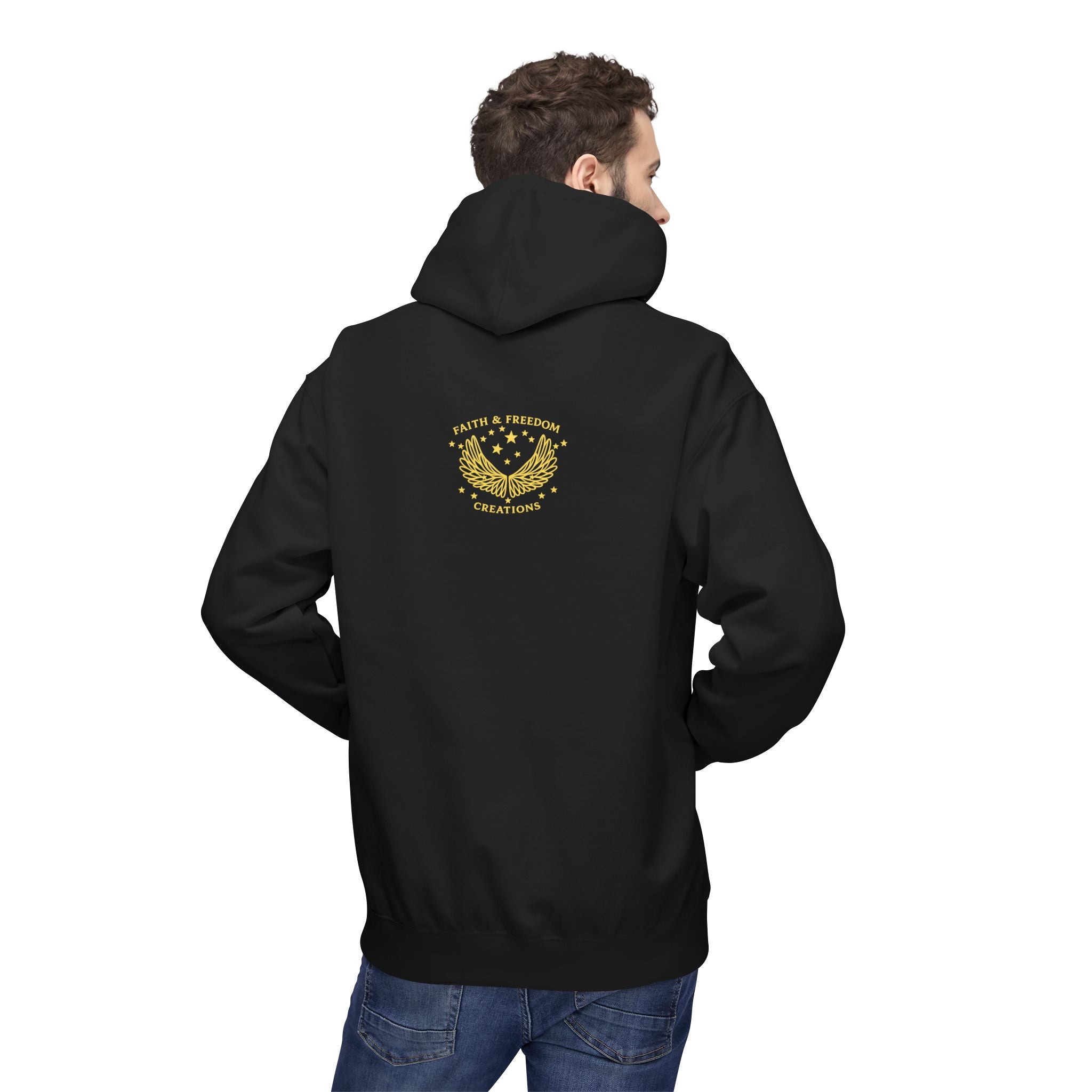 The Nations Rage – Hoodie | “But God Laughs” Scripture Pullover